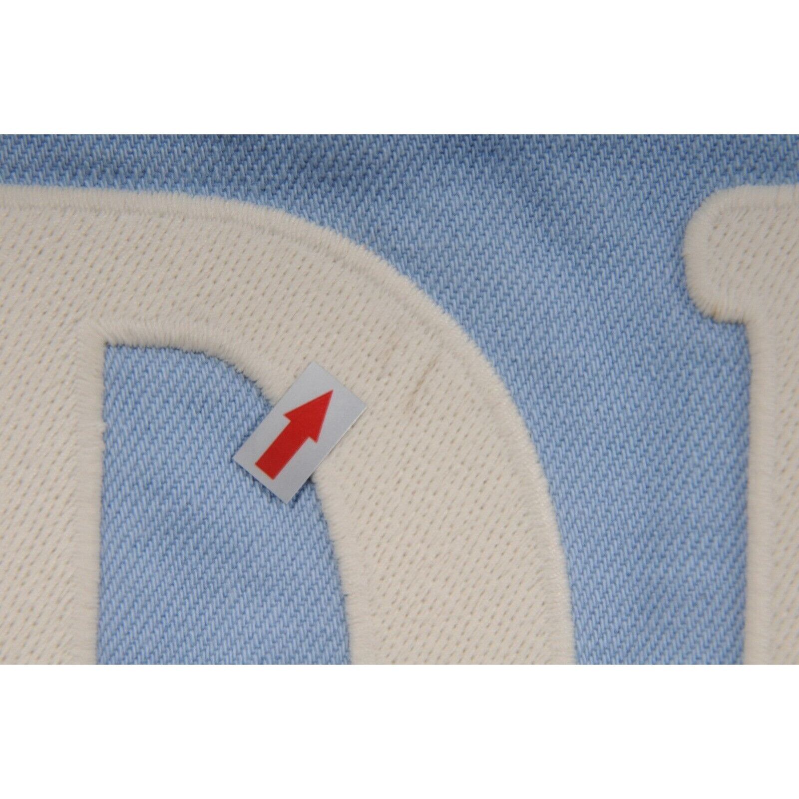 Dior Logo Denim Jacket Light Blue White - 01693 Size US M / EU 48-50 / 2 - 7 Thumbnail