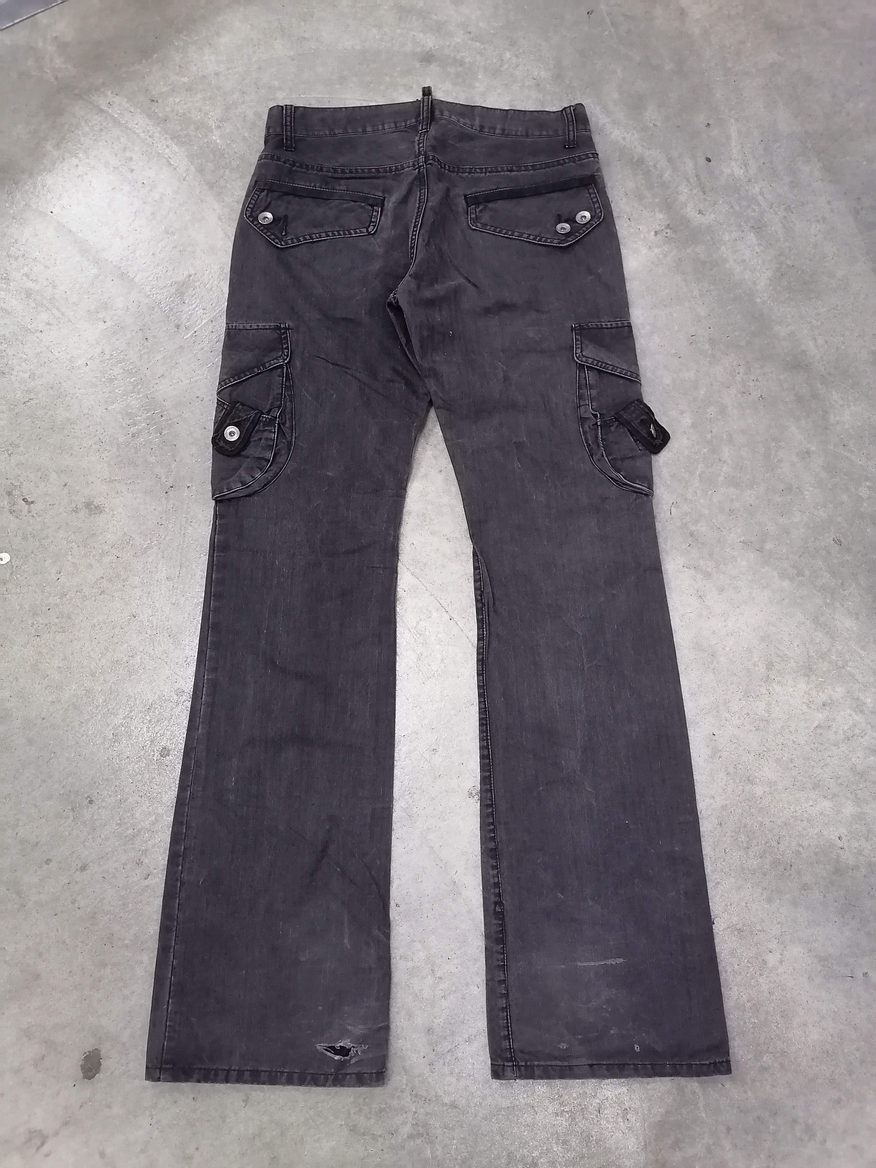 14th Addiction × If Six Was Nine × semanticdesign Flare Semantic Design Cargo Pants Size US 30 / EU 46 - 8 Thumbnail