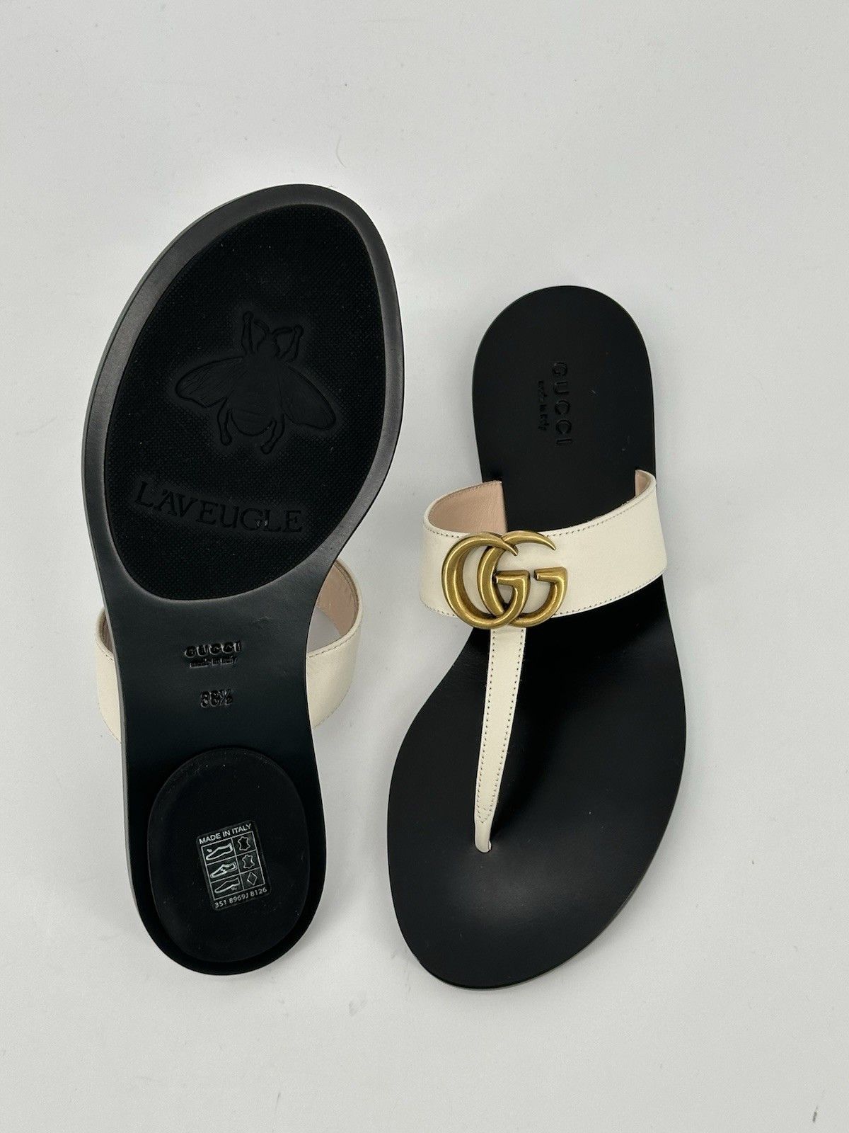 Gucci New Gucci Sandals Size-US-8,5 / IT-38,5 Size US 8.5 / IT 38.5 - 9 Thumbnail