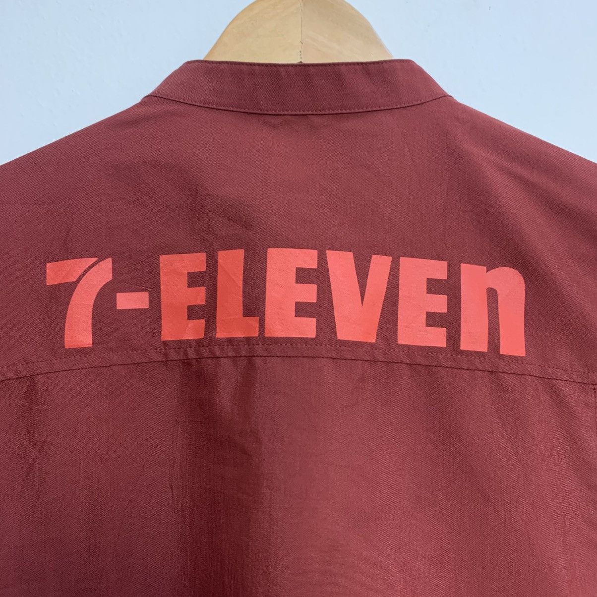 Japanese Brand Vintage 7-Eleven Japan Staff Uniform Tee Workwear Aesthetic Size US M / EU 48-50 / 2 - 8 Thumbnail