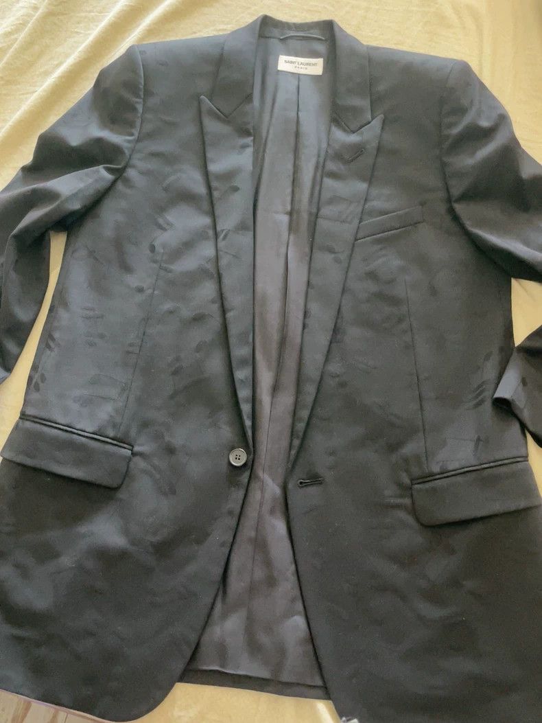 Saint Laurent Paris Saint Laurent Paris Musical note jacket 2505-Nextarrow Size M / US 6-8 / IT 42-44 - 1 Thumbnail