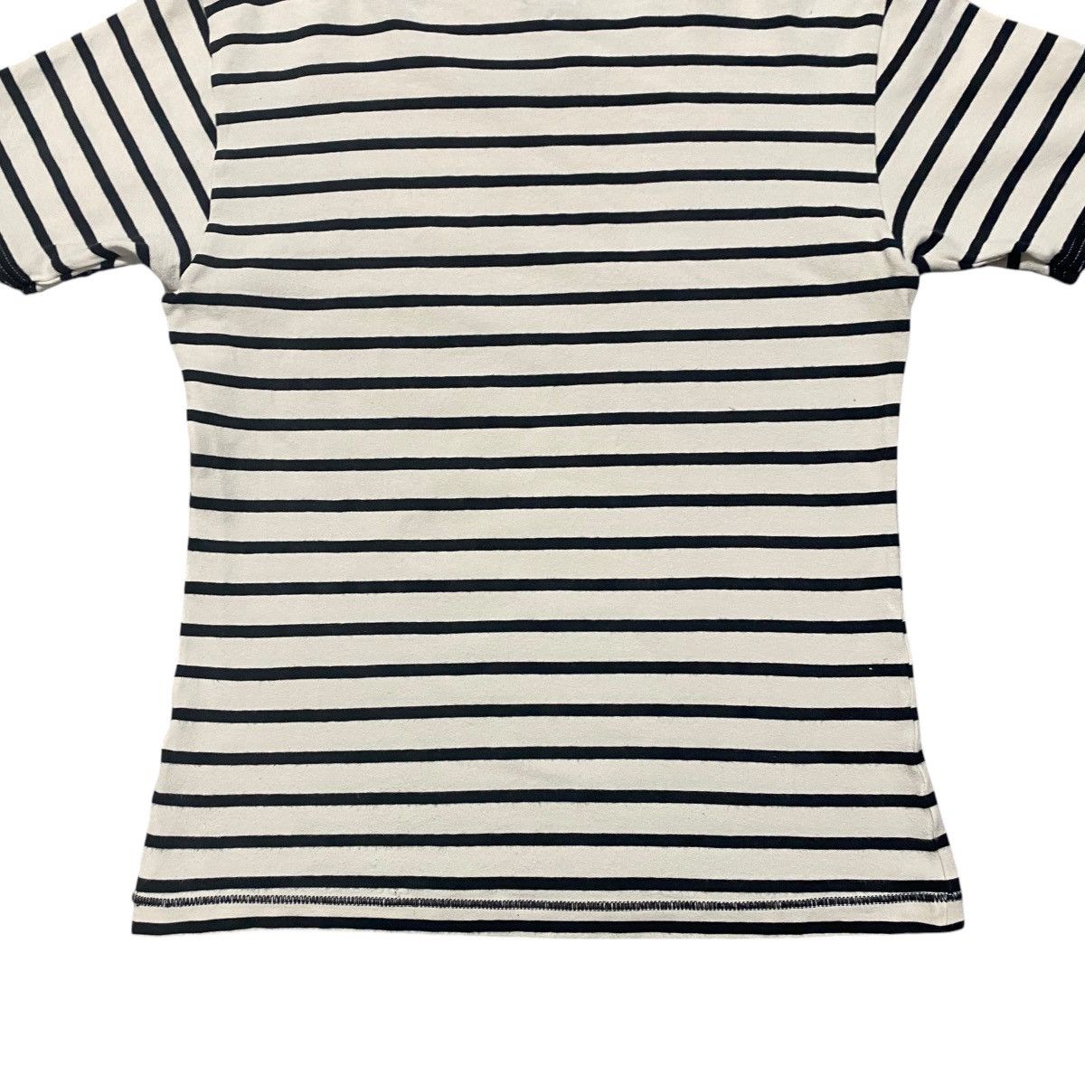 Jean Paul Gaultier Vintage Jean Paul Gaultier Homme Stripe Body Shirt Size US L / EU 52-54 / 3 - 10 Thumbnail