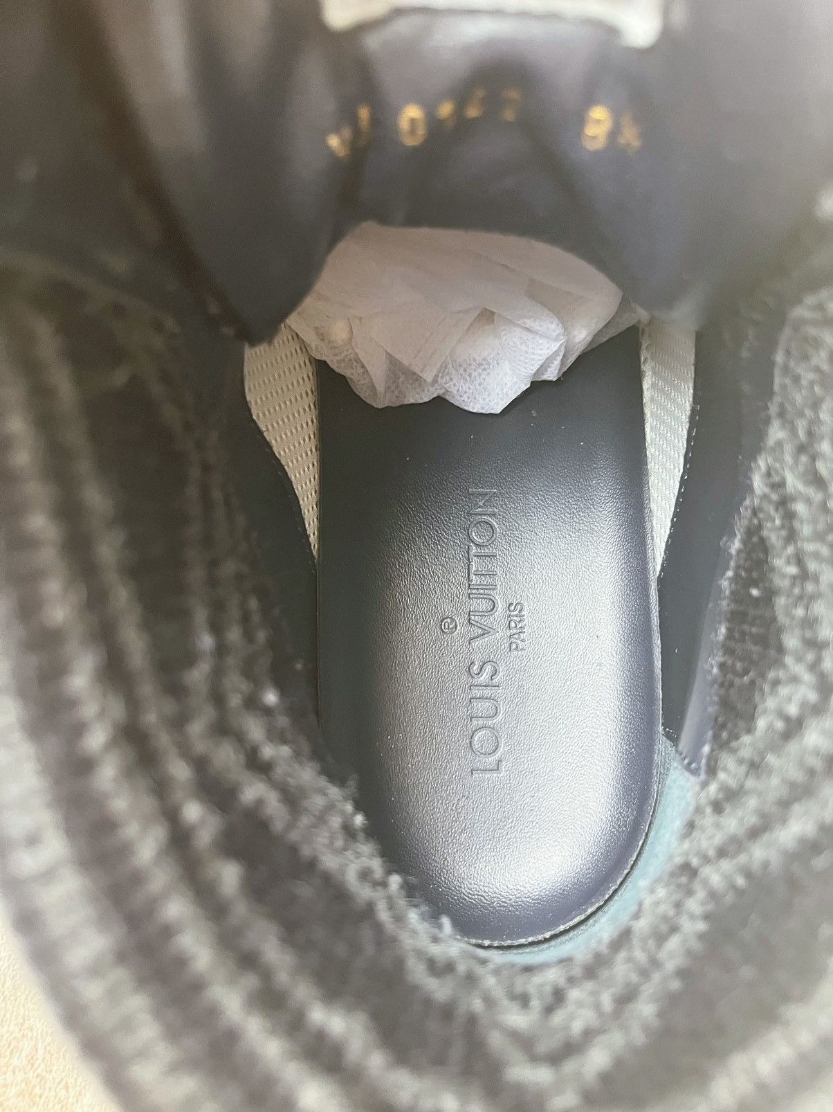 Louis Vuitton high-top sneakers