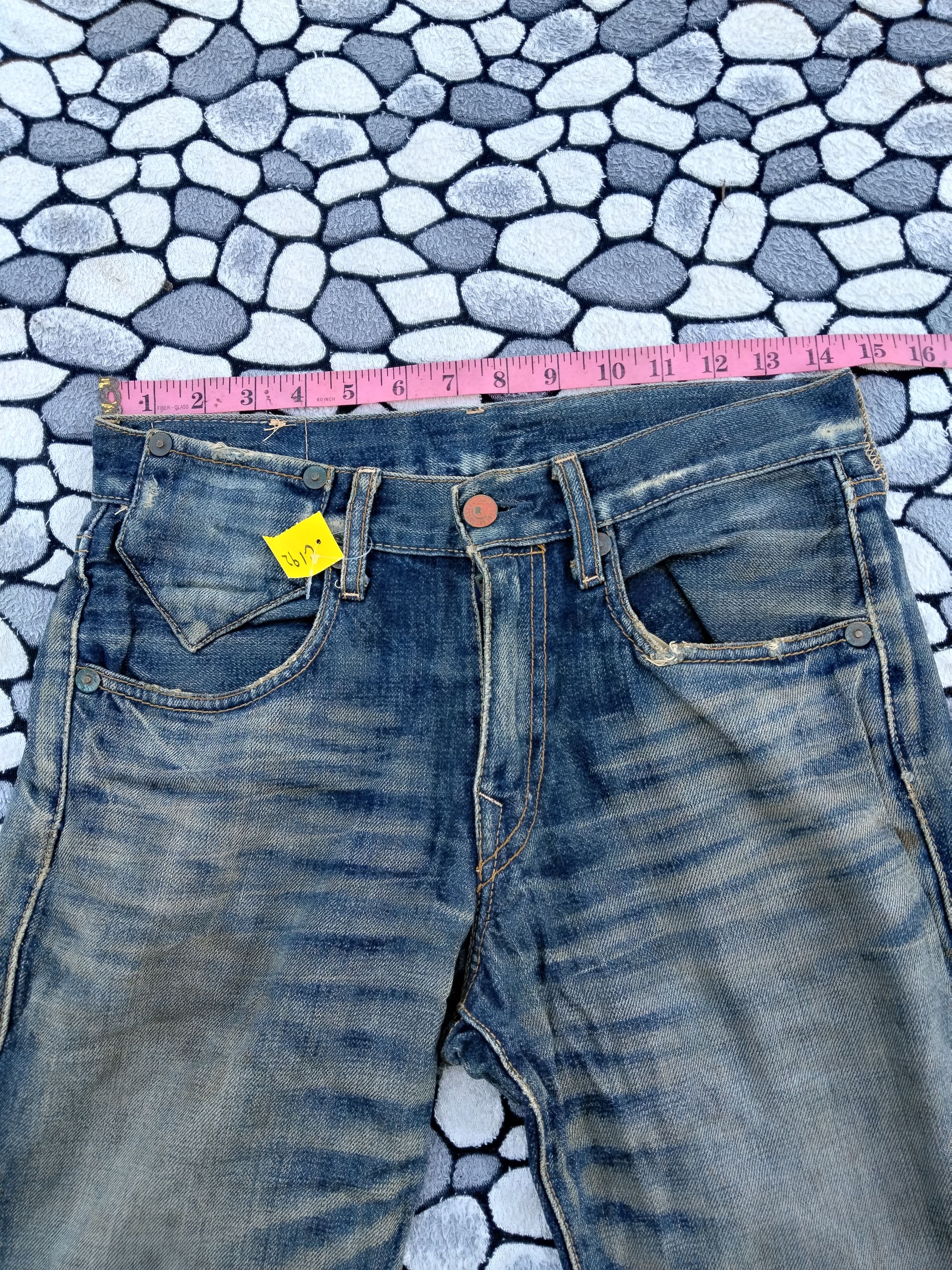 Levi's DLL 517 levi's Vintage Blue faded Denim jeans Pants #c192 Size US 29 - 12 Thumbnail