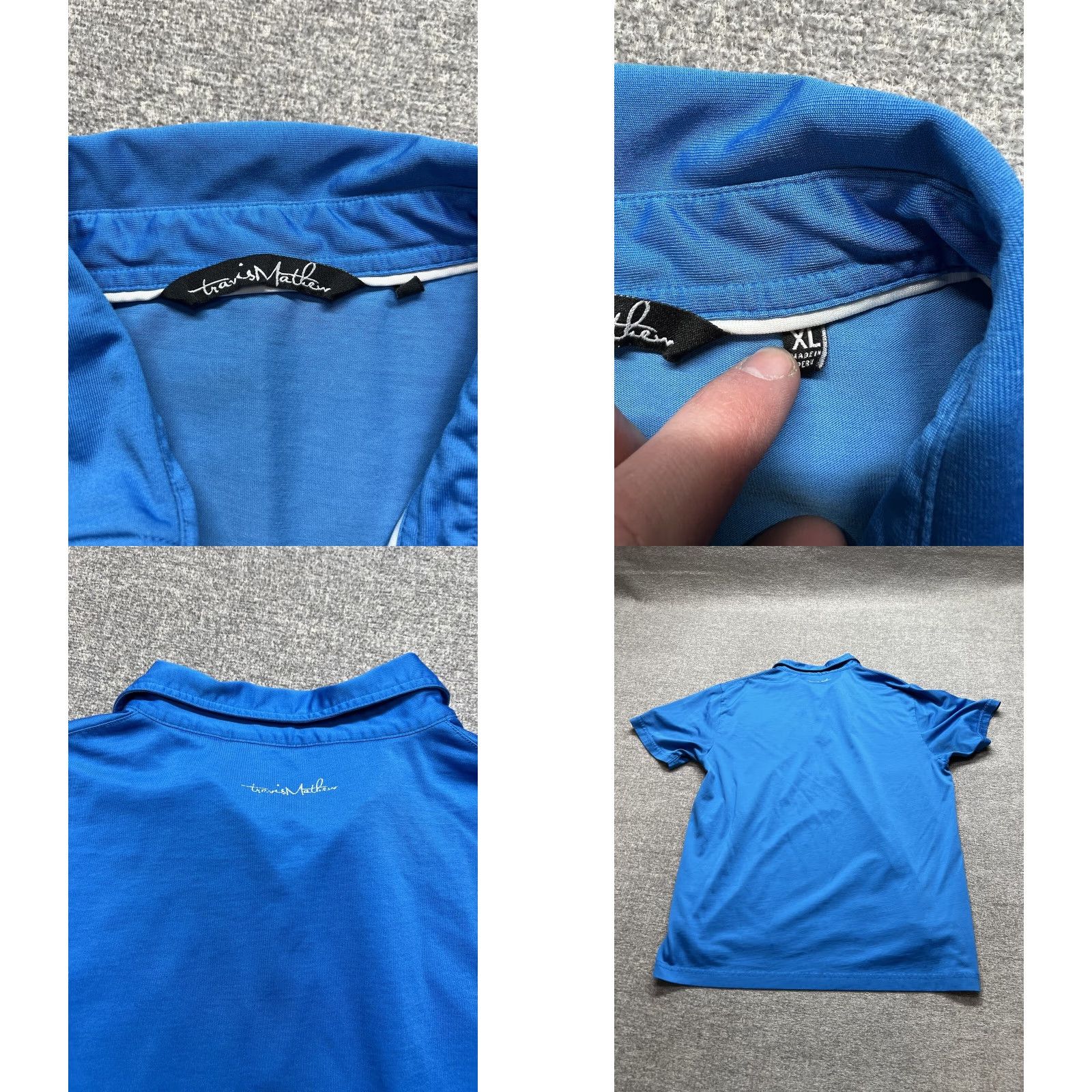 TravisMathew Travis Mathew Polo Shirt Mens XL Blue Golf Short Sleeve Casual Polo Shirt XL Mens Blue Golf Travis Mathew Size US XL / EU 56 / 4 - 8 Thumbnail