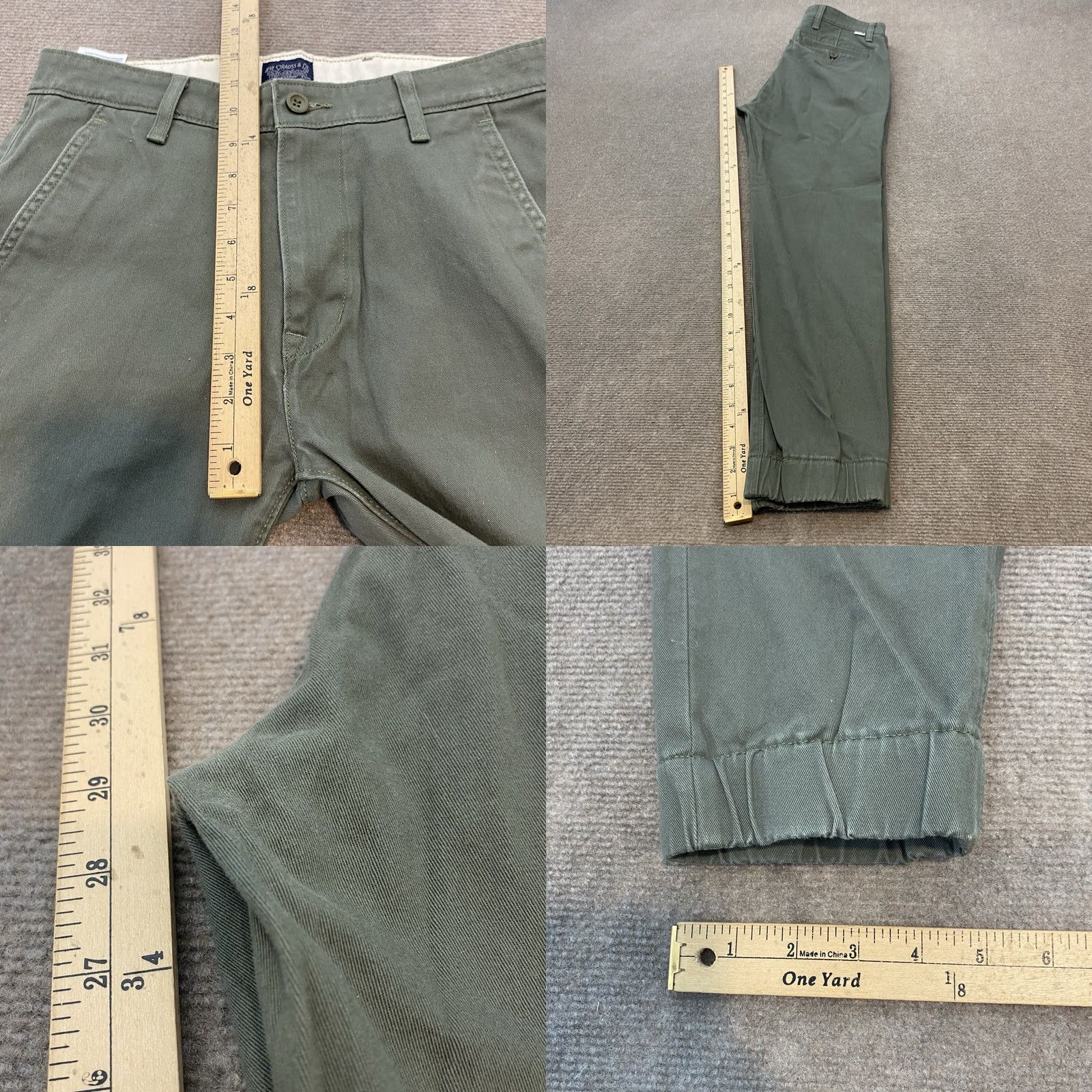 Levi's Levi's Jogger Pants Men's 30x29 Green Pockets Classic 90s Size US 30 / EU 46 - 9 Thumbnail