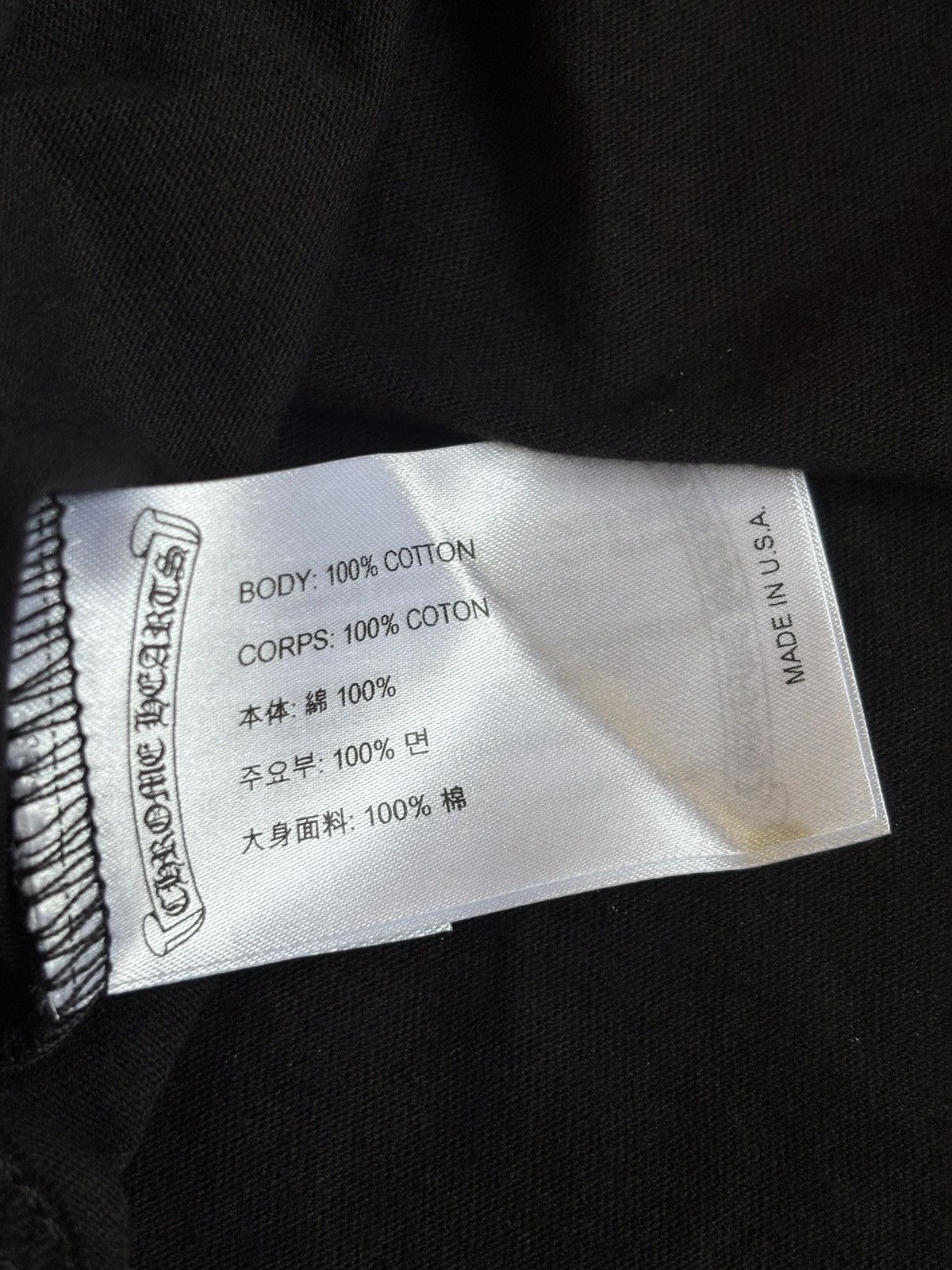 Chrome Hearts Chrome Hearts Hong Kong Horseshoe Tee Size US L / EU 52-54 / 3 - 6 Thumbnail