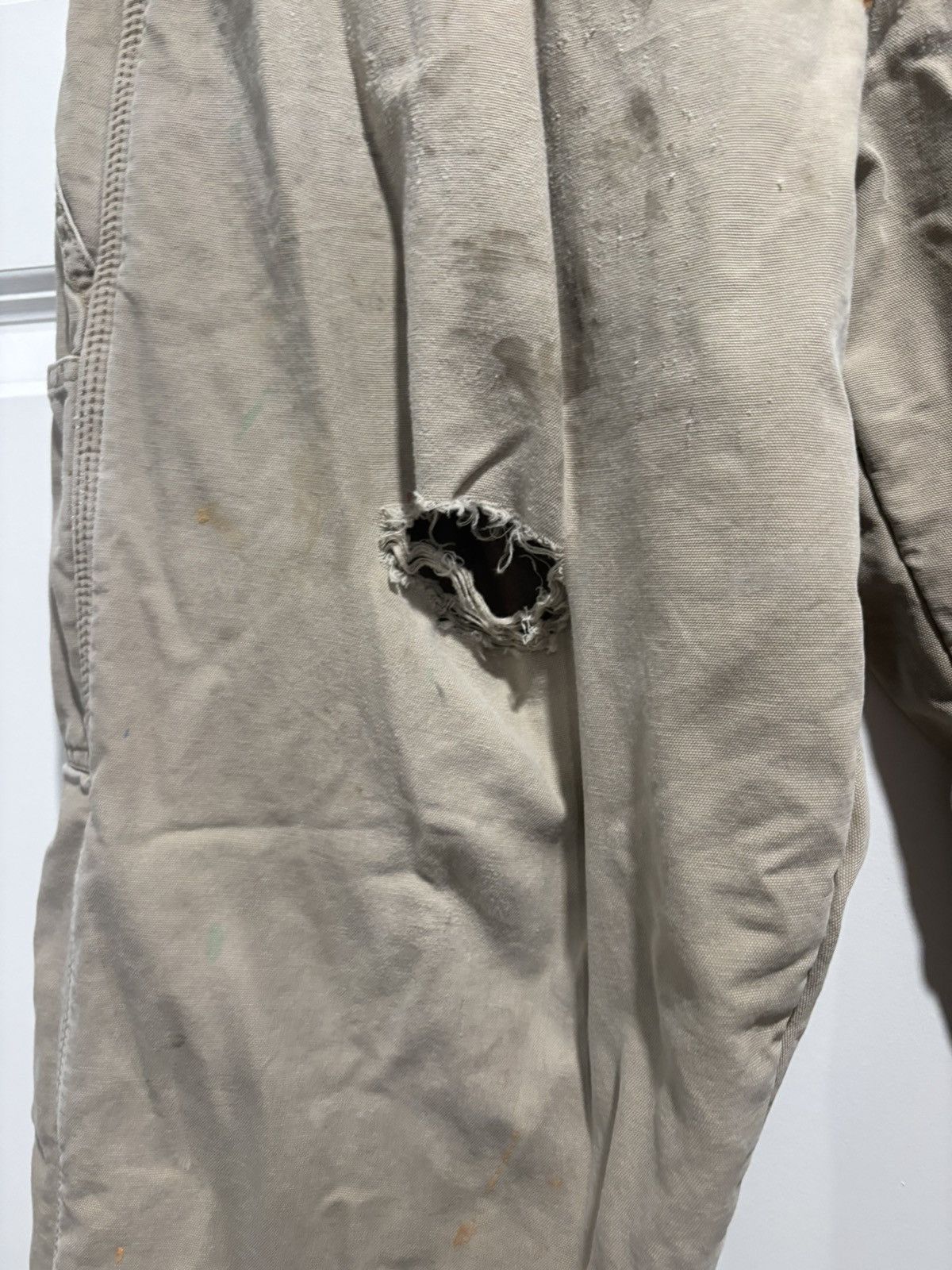 Carhartt Thrashed Vinatge Workwear Size US 36 / EU 52 - 3 Thumbnail