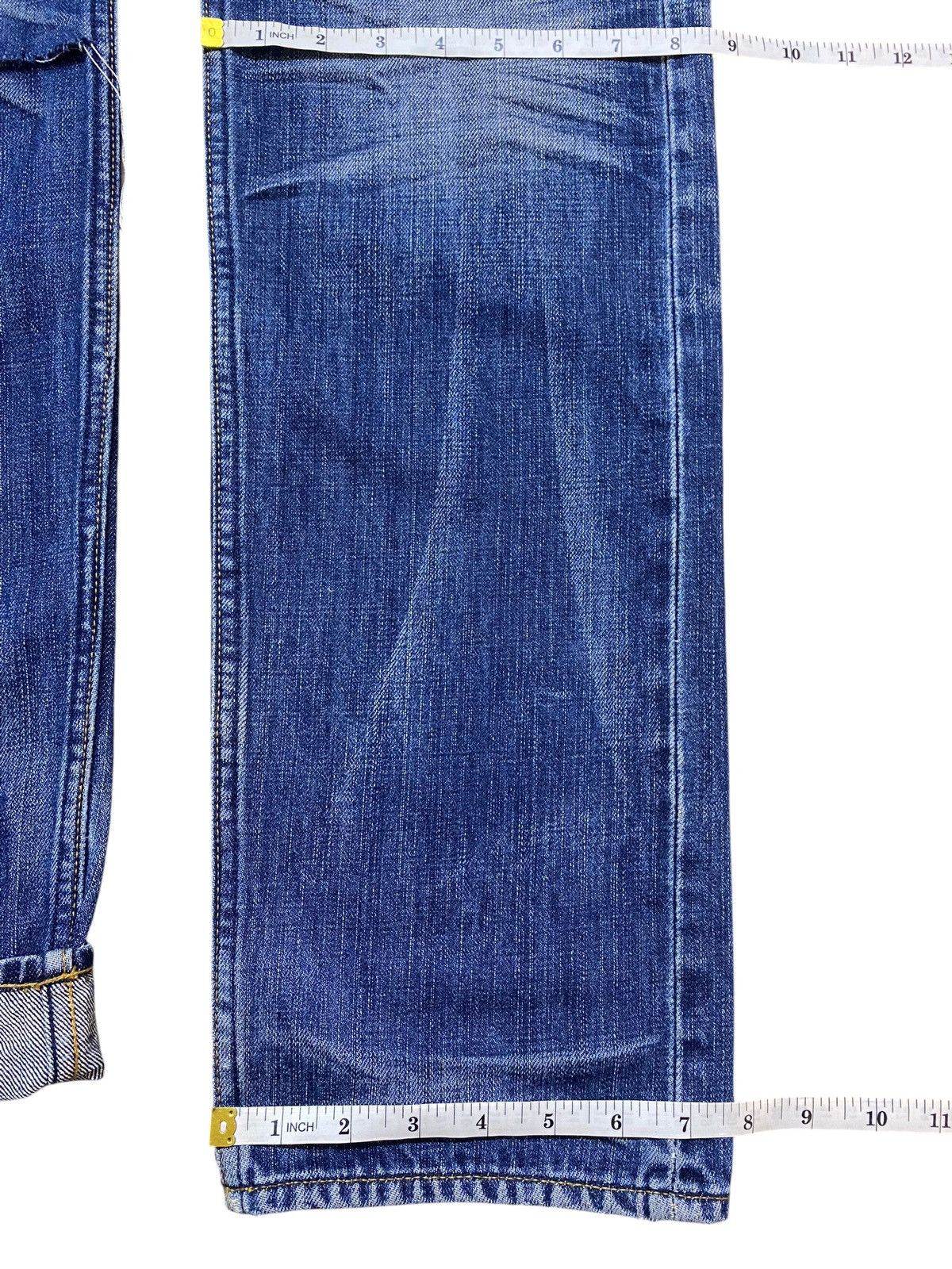 Xlarge Vintage X Large Selvedge Distressed Whisker Loose Jeans Size US 32 / EU 48 - 18 Thumbnail