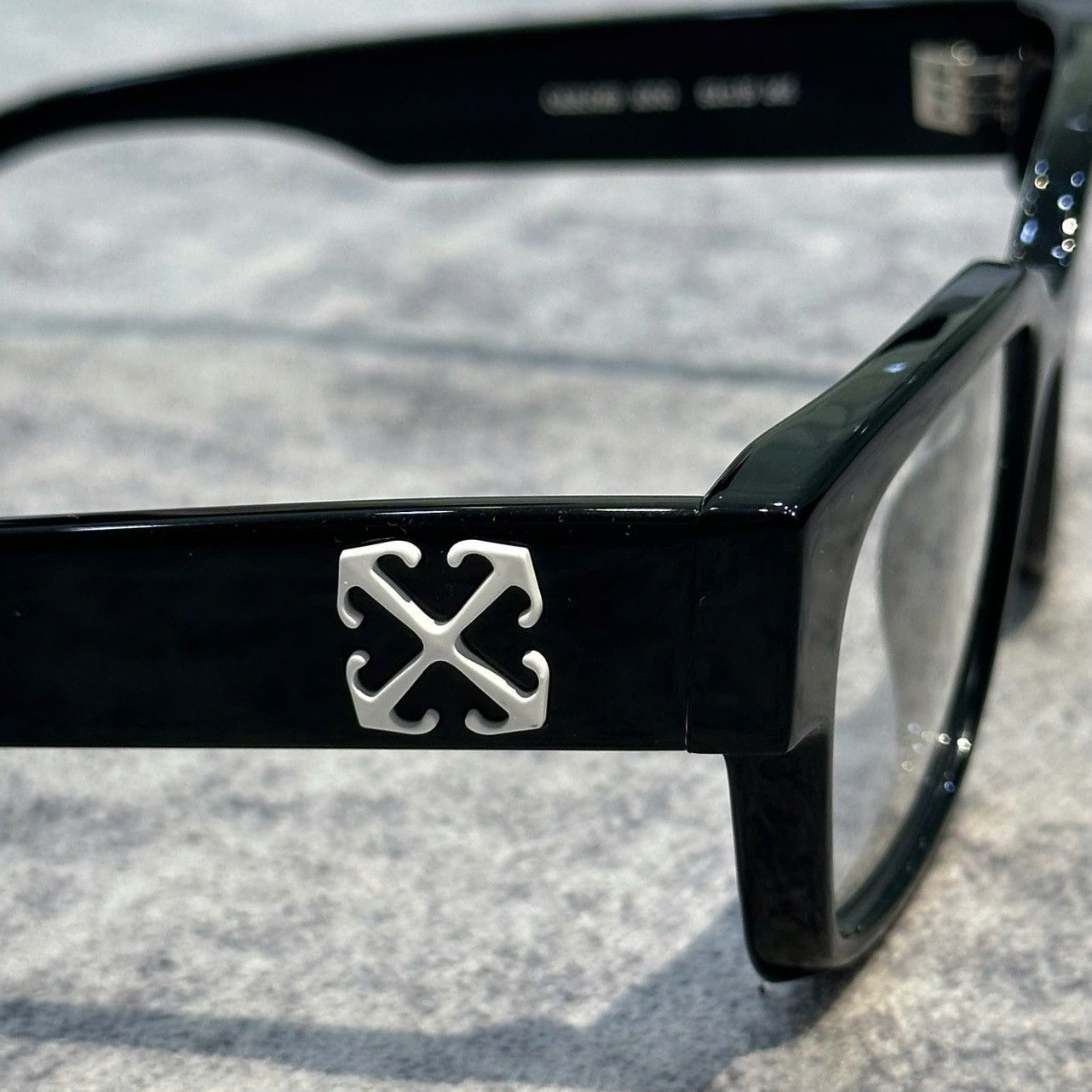 Off-White OFF WHITE OPTICAL STYLE 59 BLACK SUNGLASSES Size ONE SIZE - 4 Thumbnail