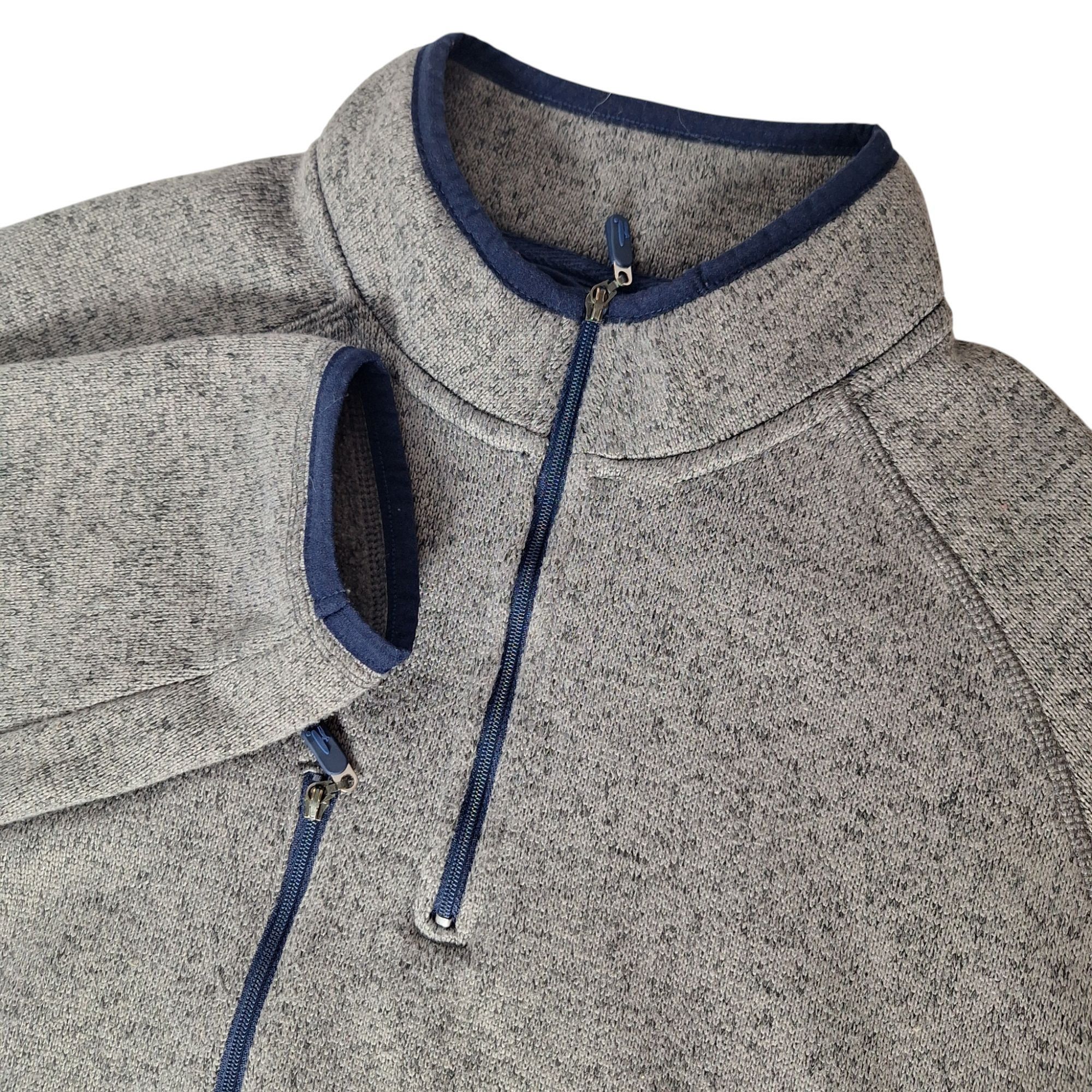 johnnie-O johnnie-O Sulley Quarter-Zip Pullover Large Quarry Gray Flee Size US L / EU 52-54 / 3 - 1 Thumbnail