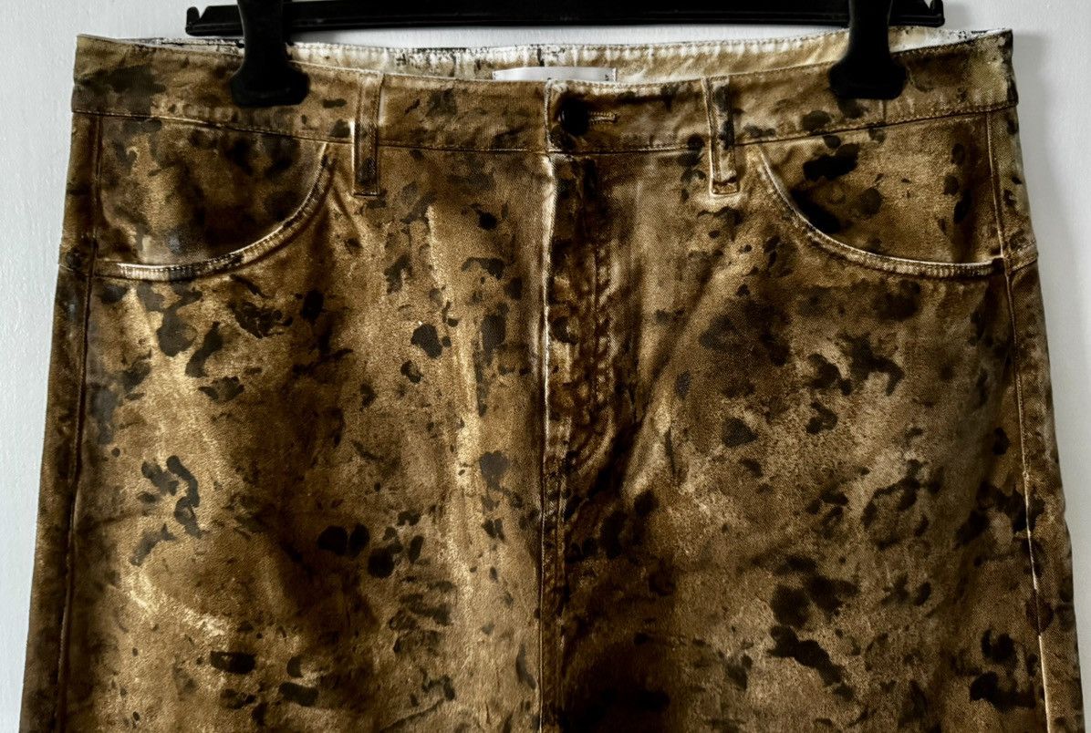 Nostra Santissima NostraSantissima “Brown Spot” 5-Pocket Over Fit Pants – 54IT Size US 38 / EU 54 - 2 Thumbnail