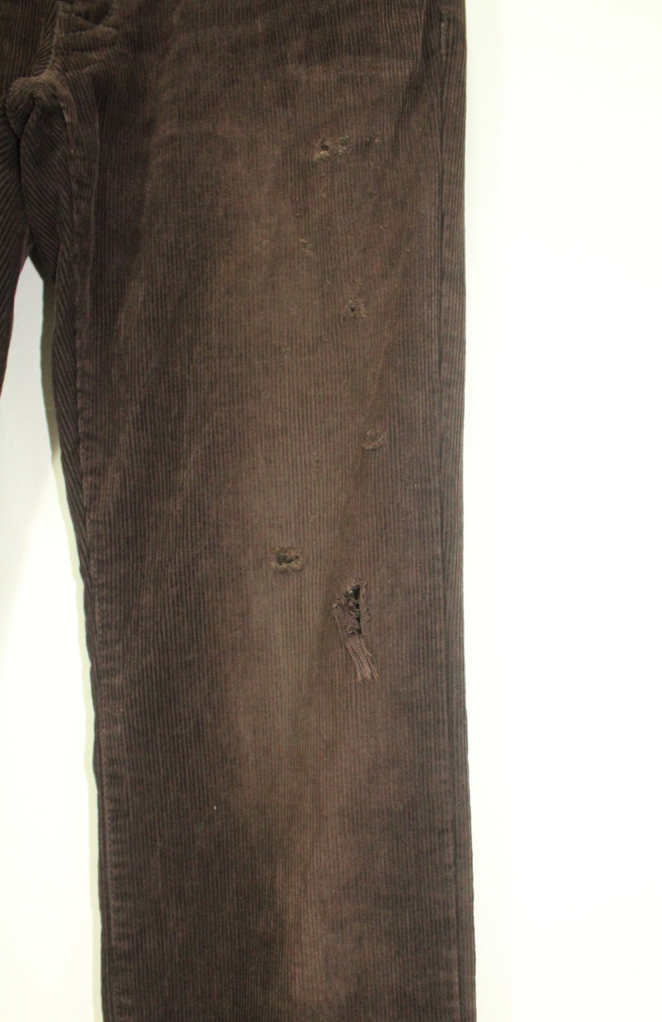semanticdesign Ripped Distressed Style Grunge SEMANTIC DESIGN Corduroy Size US 29 - 5 Thumbnail