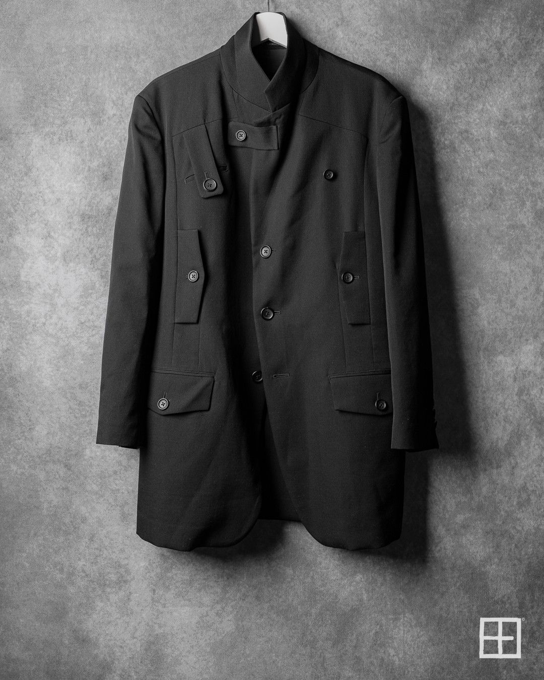Yohji Yamamoto Yohji Yamamoto Pour Homme SS23 Runway I-SWITCH Blazer Size US L / EU 52-54 / 3 - 1 Thumbnail