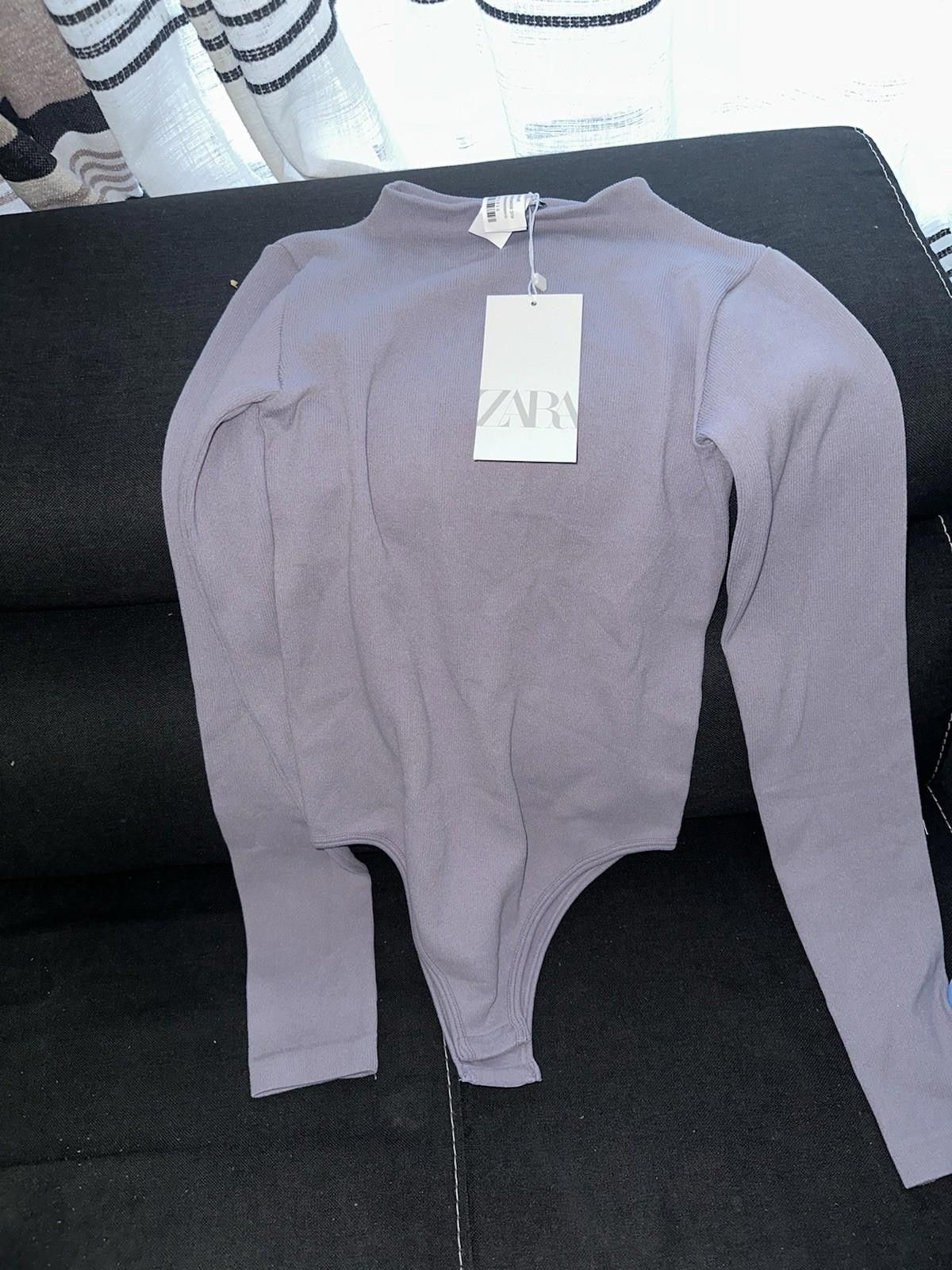 Zara Zara Purple Body Top Size XS-S With Open Back Size S / US 4 / IT 40 - 1 Thumbnail
