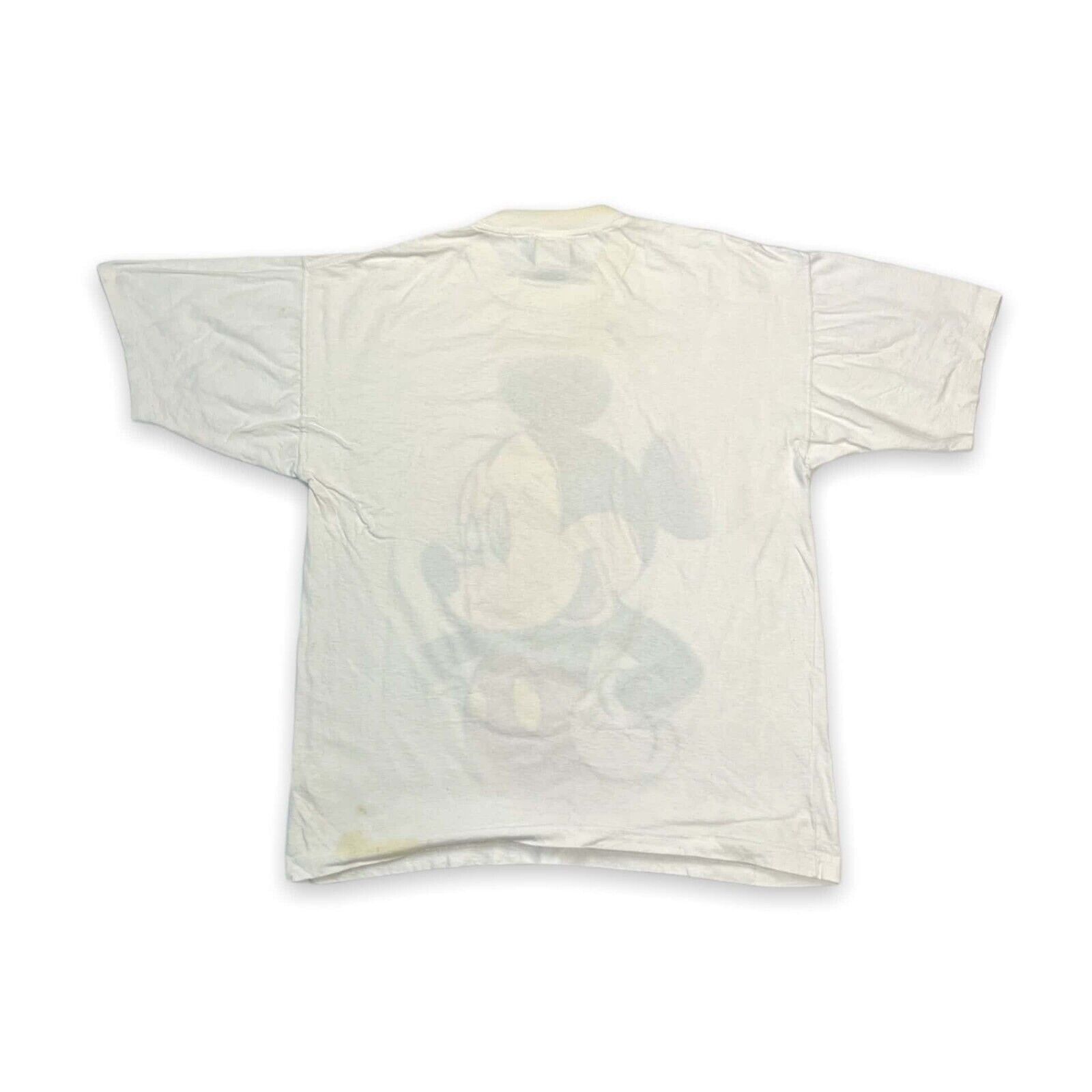 Disney × Mickey Mouse × Vintage Vintage 90s Mickey Mouse T Shirt Disney Short Sleeve Tee Size US L / EU 52-54 / 3 - 4 Thumbnail