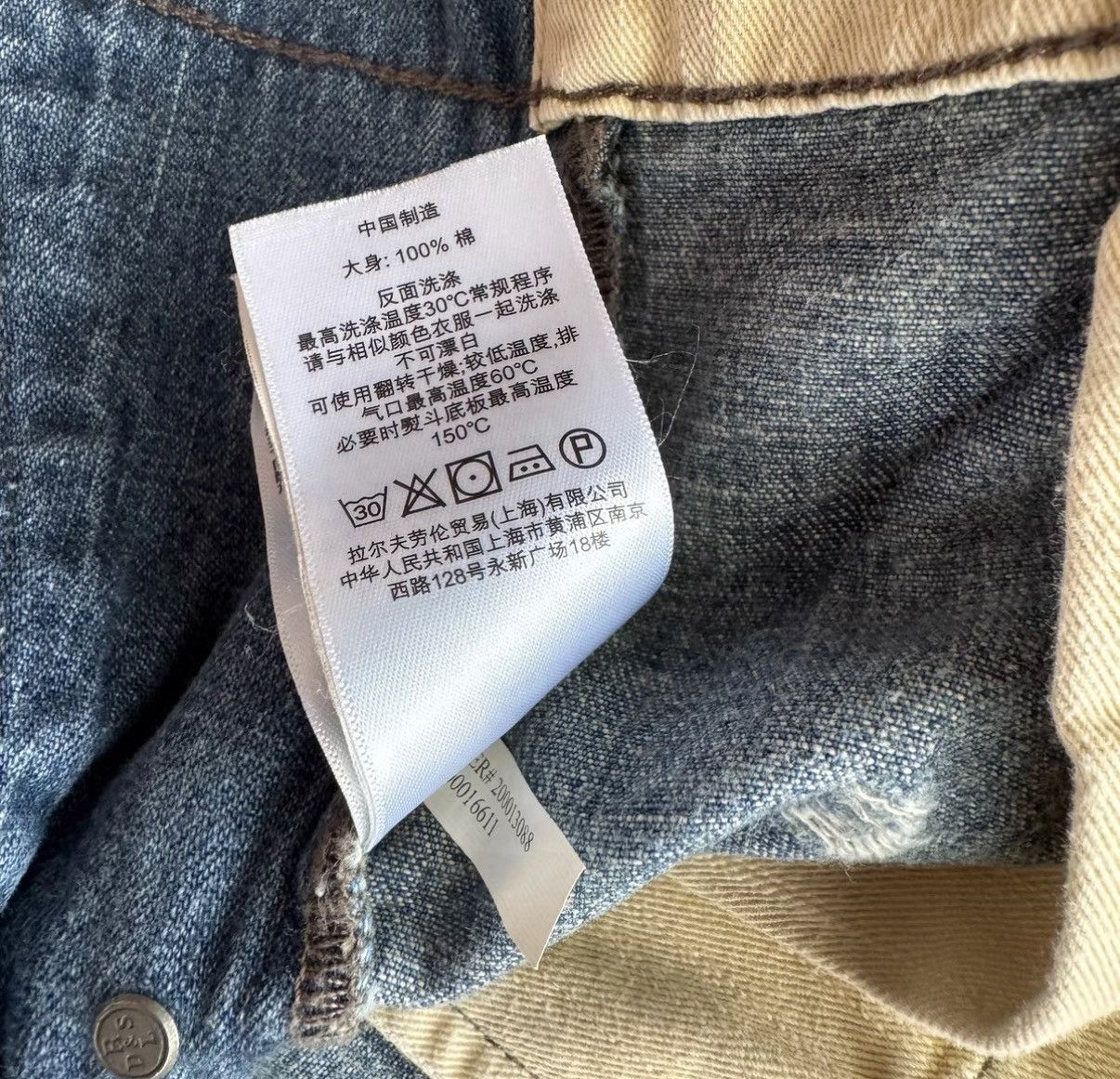 Denim & Supply Ralph Lauren Denim Supply Ralph Lauren Polo RL Denim Shorts K22 Size US 29 - 6 Thumbnail