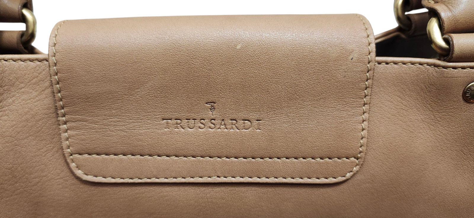 Trussardi TRUSSARDI Baguette Clip Shopper Shoulder Push Lock Handbag Size ONE SIZE - 5 Thumbnail