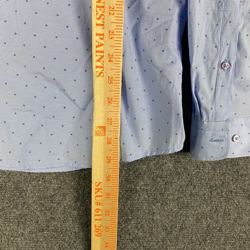Other WES Dress Shirt Men's Size 44 Slim Fit Long Sleeve Polyester Size US S / EU 44-46 / 1 - 5 Thumbnail