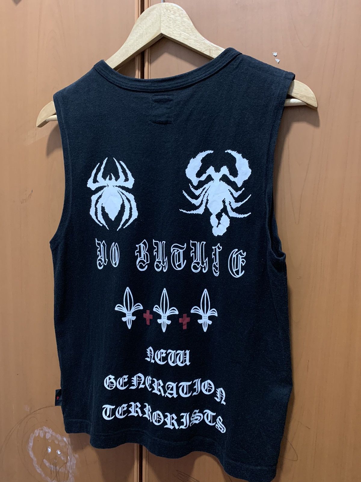 No Future 🔥🔥🔥Anarchy No Future Mad Terrorist Gothic Sleeveless Tees Size US M / EU 48-50 / 2 - 6 Thumbnail