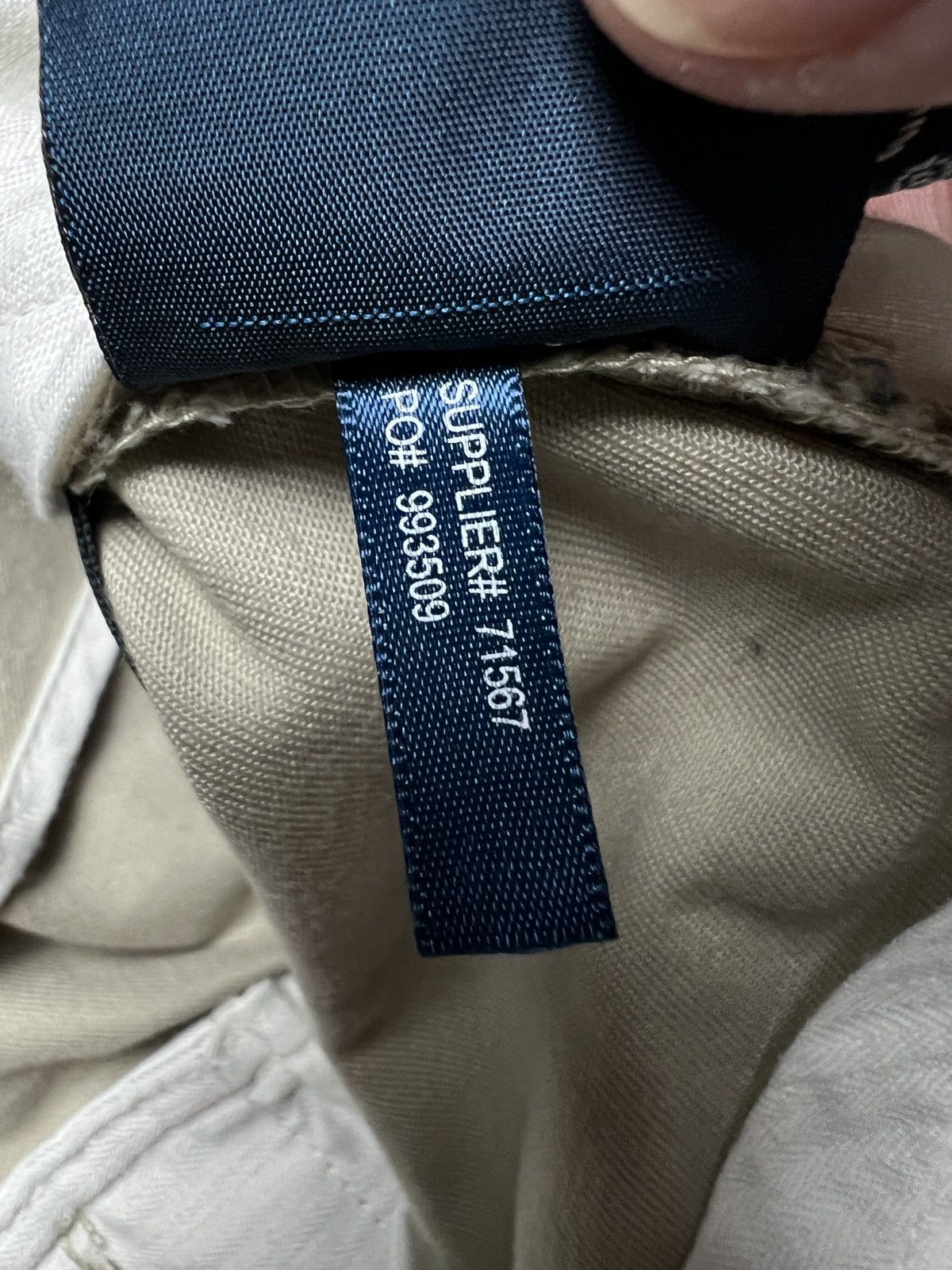 Polo Ralph Lauren Polo Ralph Lauren Men's Beige Chino Pants Slim Fit 38x32 Size US 38 / EU 54 - 14 Thumbnail