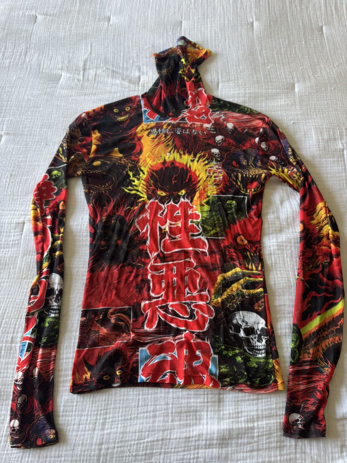 LUU DAN LUU DAN MESH LONG SLEEVE TOP Size US XL / EU 56 / 4 - 2 Thumbnail