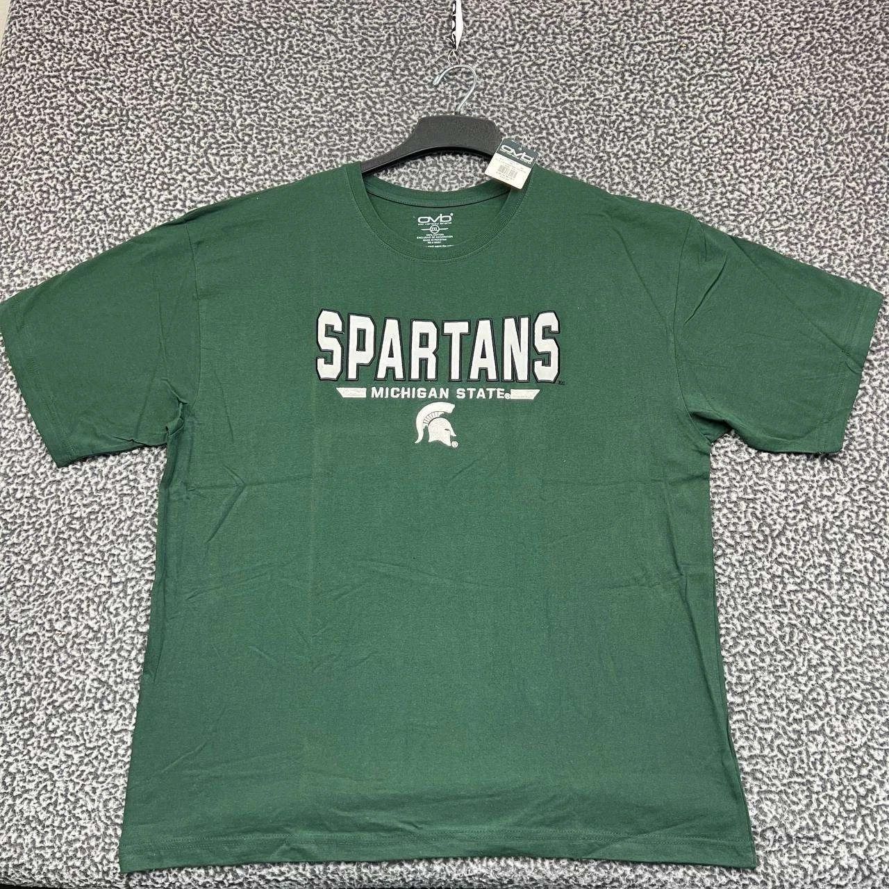 Other Michigan State Spartans Shirt Men Short Sleeve Cotton 2XL Size US XXL / EU 58 / 5 - 1 Thumbnail