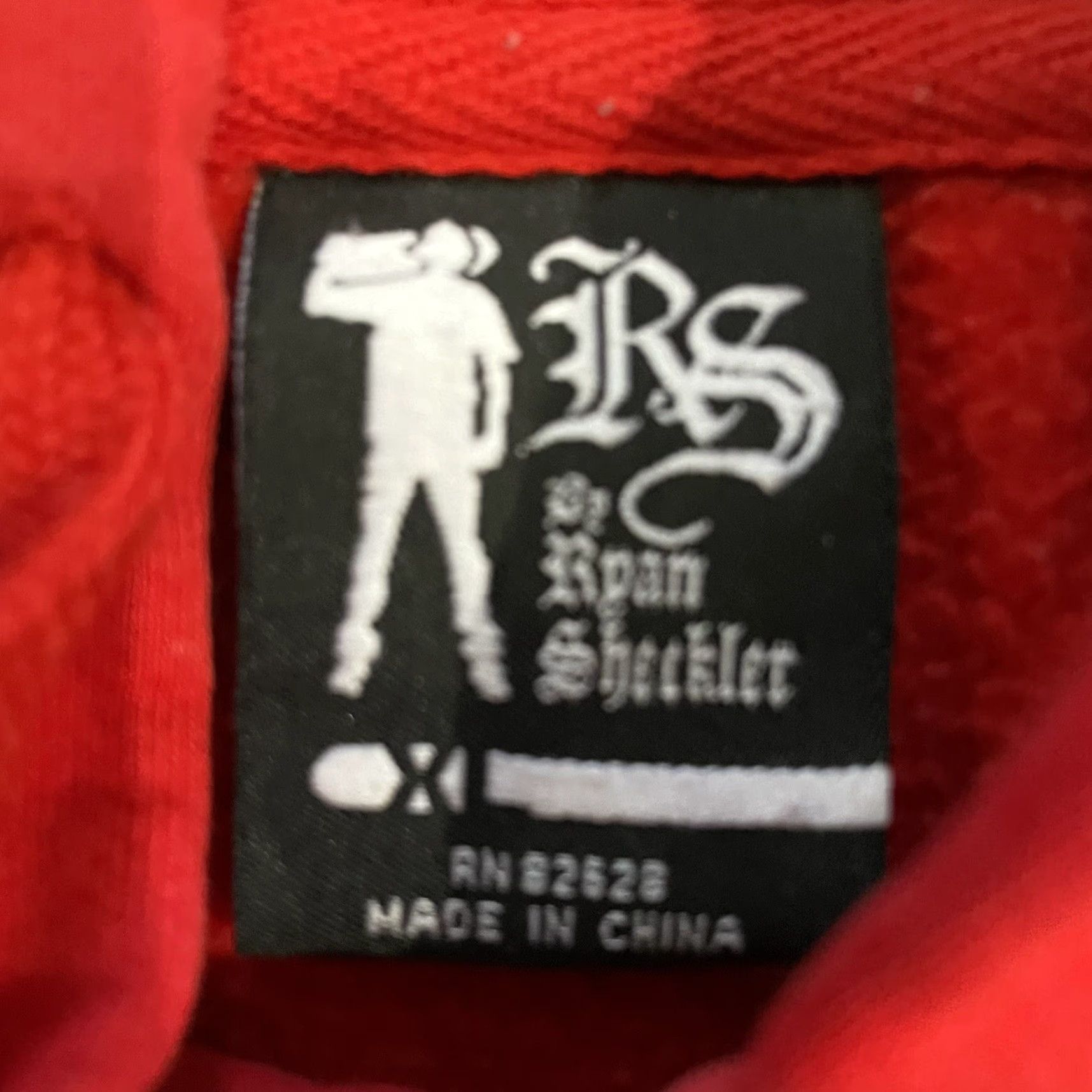 Vintage Ryan Sheckler Men's Red Cotton Zip-Up Windbreaker Hoodie Jacket XL Clothing Size US XL / EU 56 / 4 - 4 Thumbnail