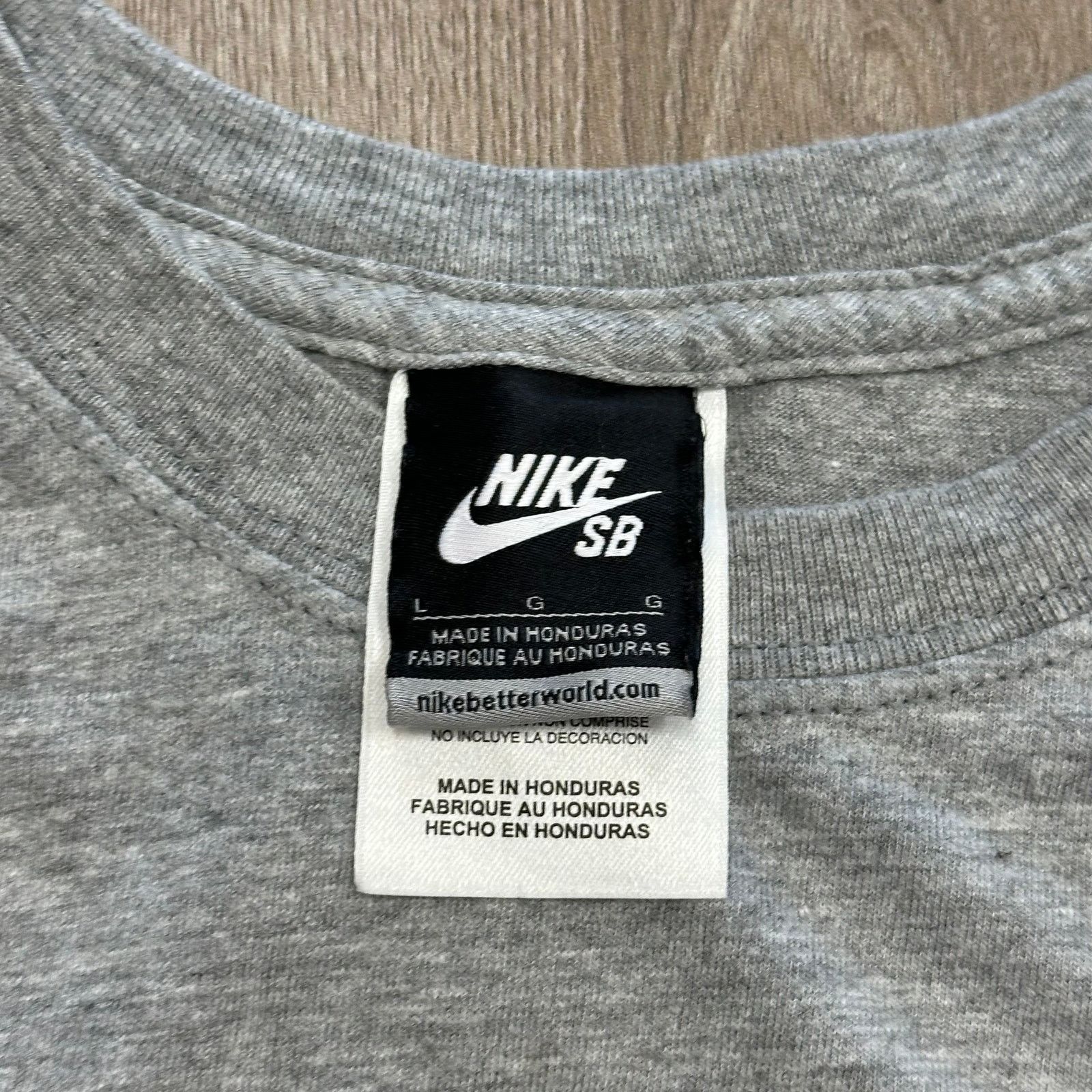 Nike × Vintage Nike SB USA Adios Bruce Lee Paul Rodriguez Gray Tee Large Size US L / EU 52-54 / 3 - 5 Thumbnail