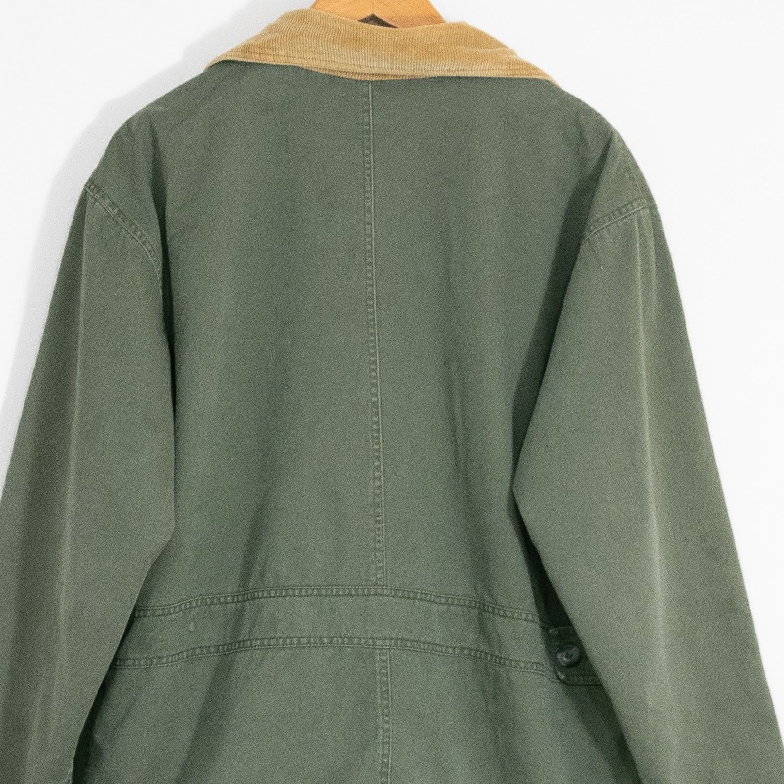 Vintage Vintage 90s Canvas Chore Coat Mens XL - Corduroy Distressed Size US XL / EU 56 / 4 - 9 Thumbnail