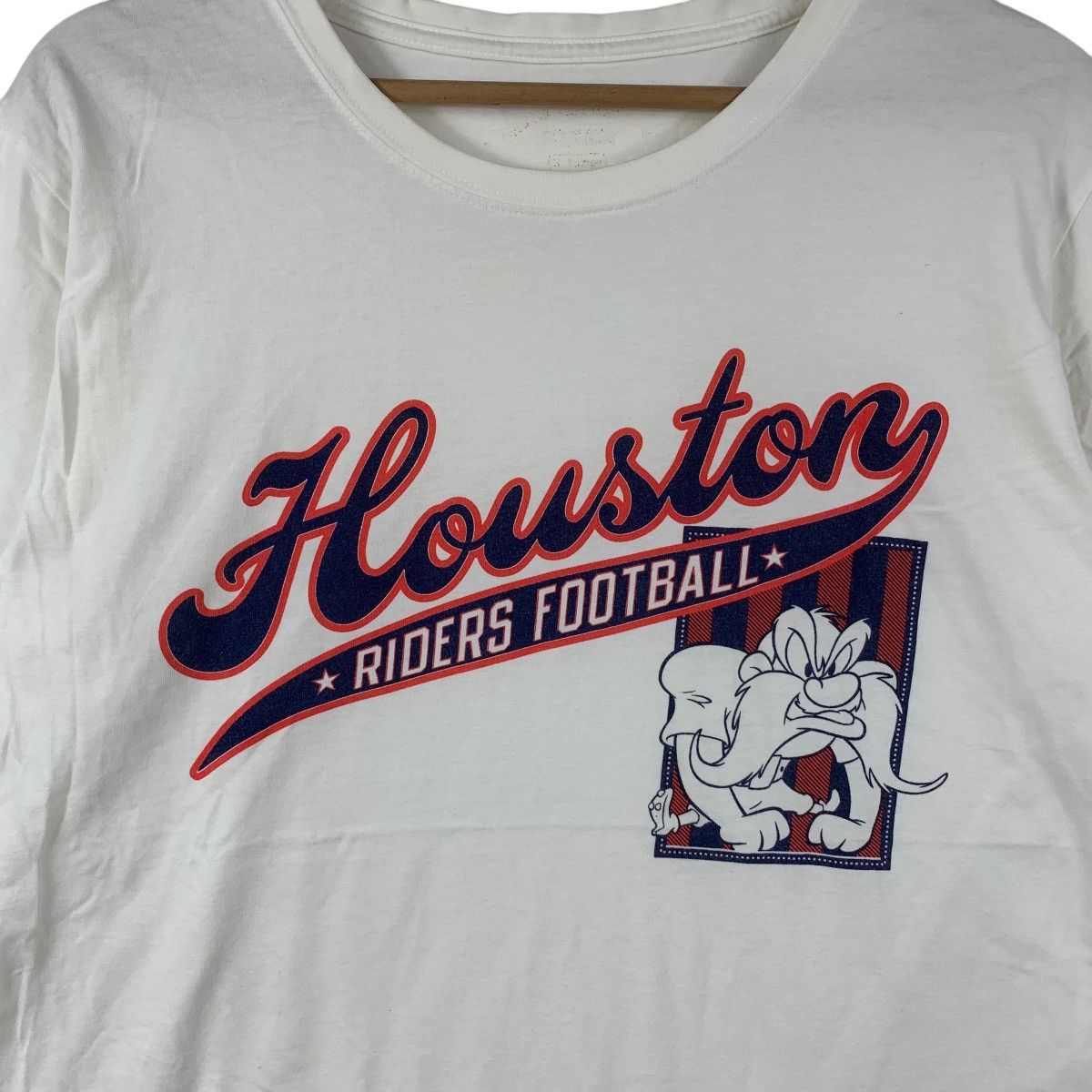 Vintage HOUSTON RIDERS FOOTBALL National League Tee Shirt Top Size US M / EU 48-50 / 2 - 4 Thumbnail