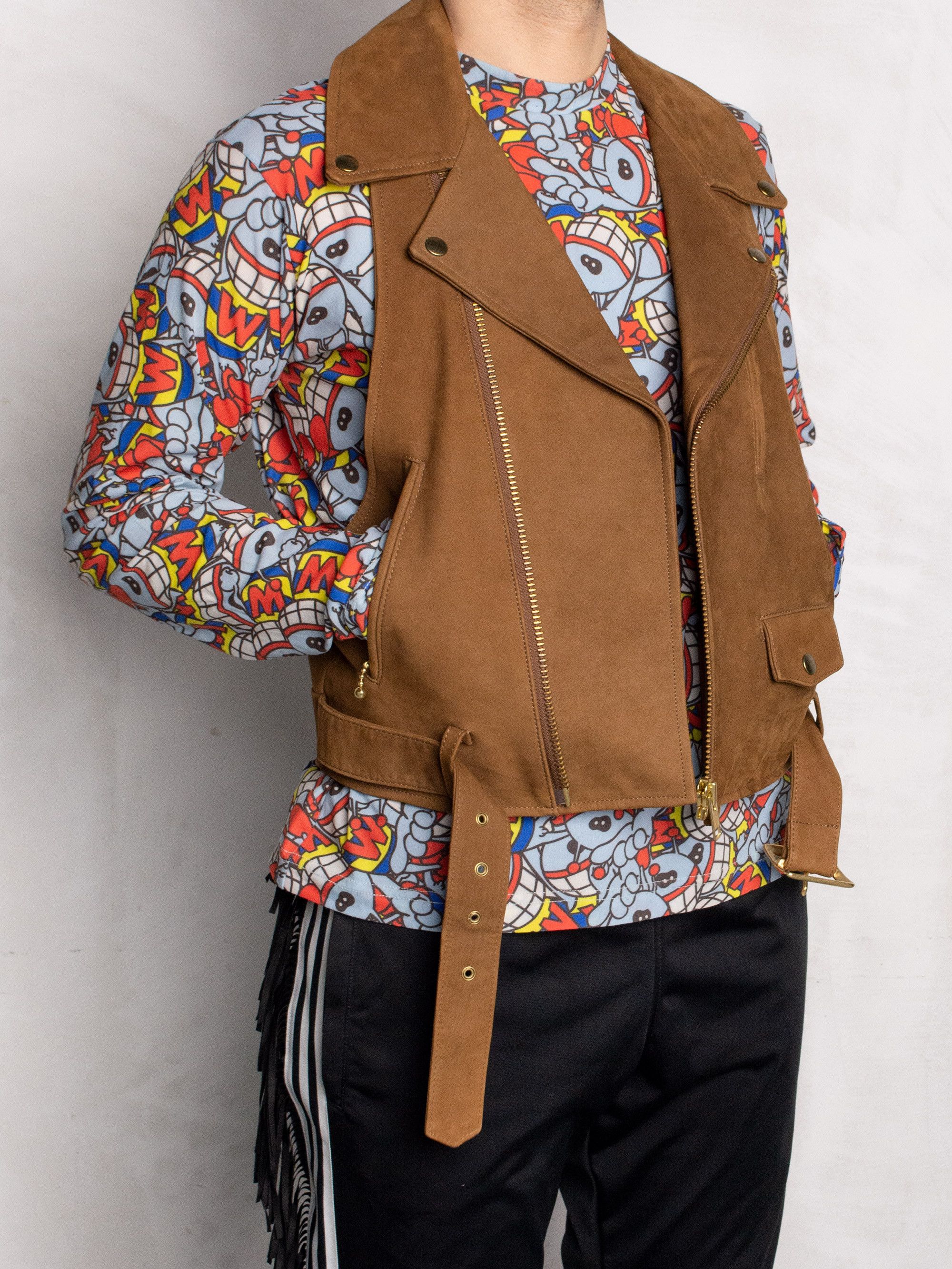PHENOMENON PHENOMENON - S/S 2010 - buffalo leather biker vest Size US S / EU 44-46 / 1 - 6 Thumbnail