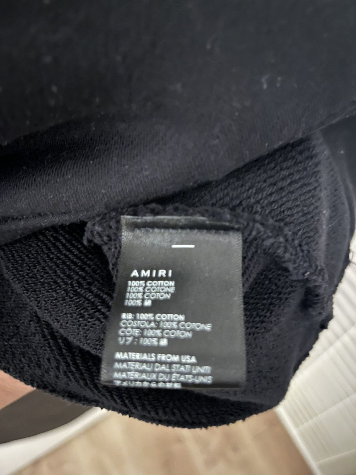 Amiri Amiri Logo Hoodie Size US L / EU 52-54 / 3 - 5 Thumbnail