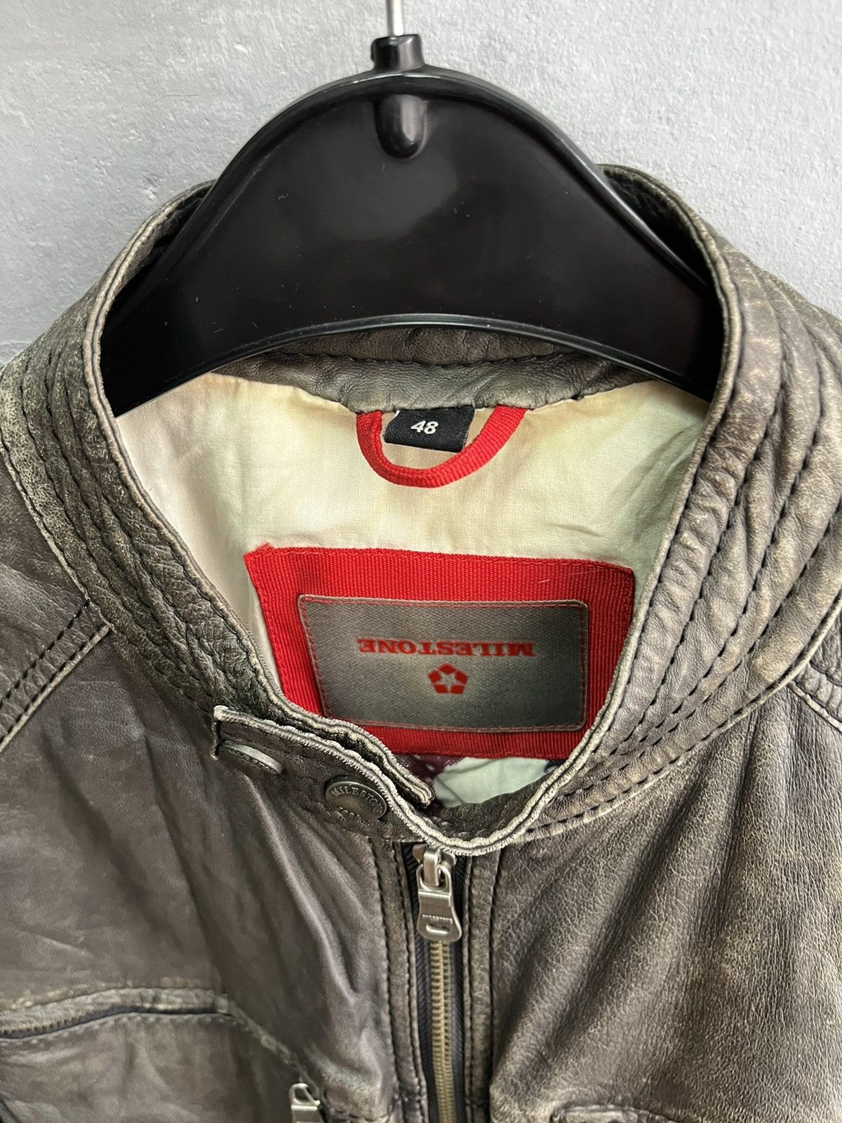 Milestone × Vintage milestone leather jacket Size US M / EU 48-50 / 2 - 6 Thumbnail