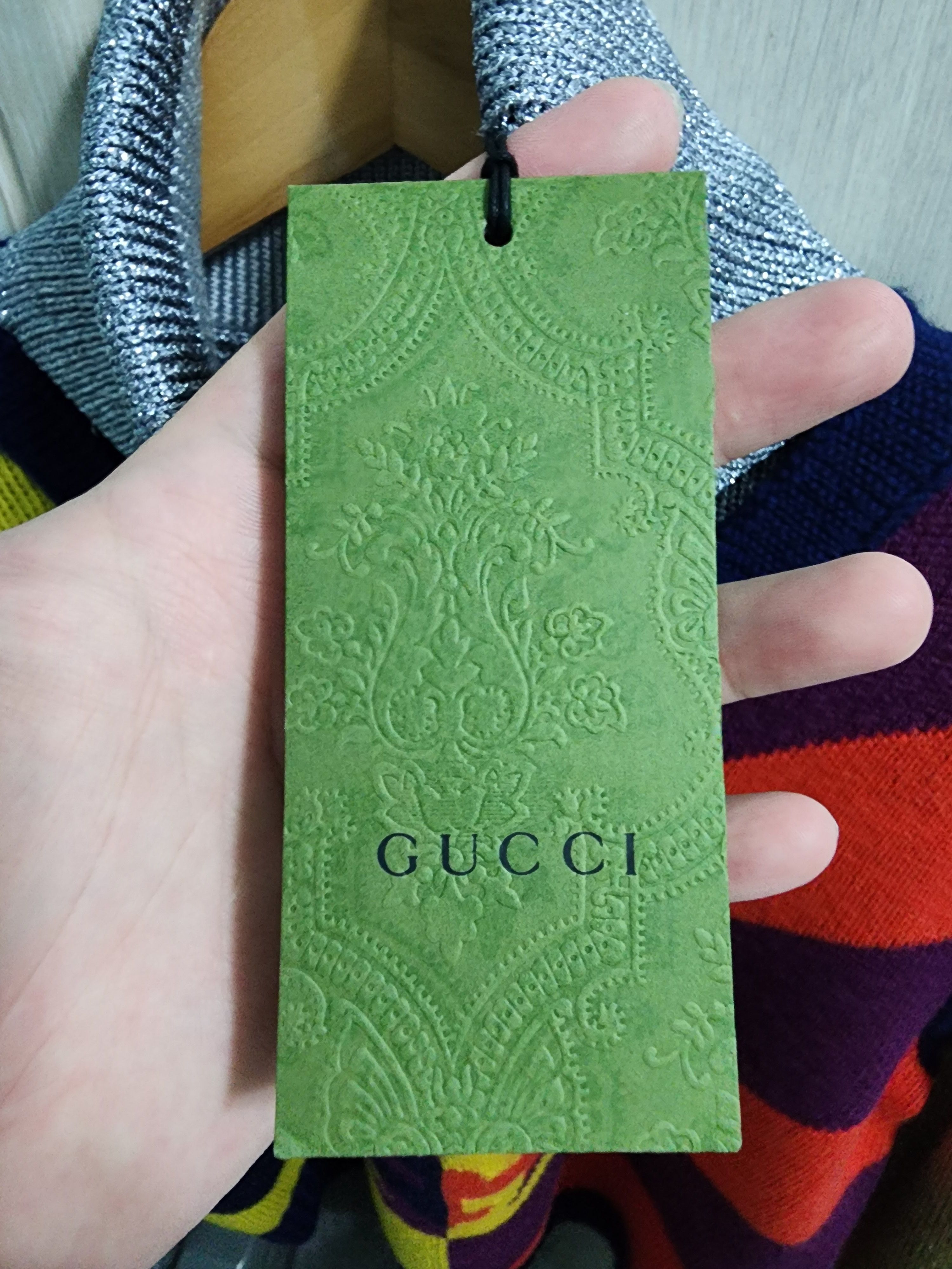 Gucci Striped Jacquard Wool Knit Sweater Size US M / EU 48-50 / 2 - 6 Thumbnail