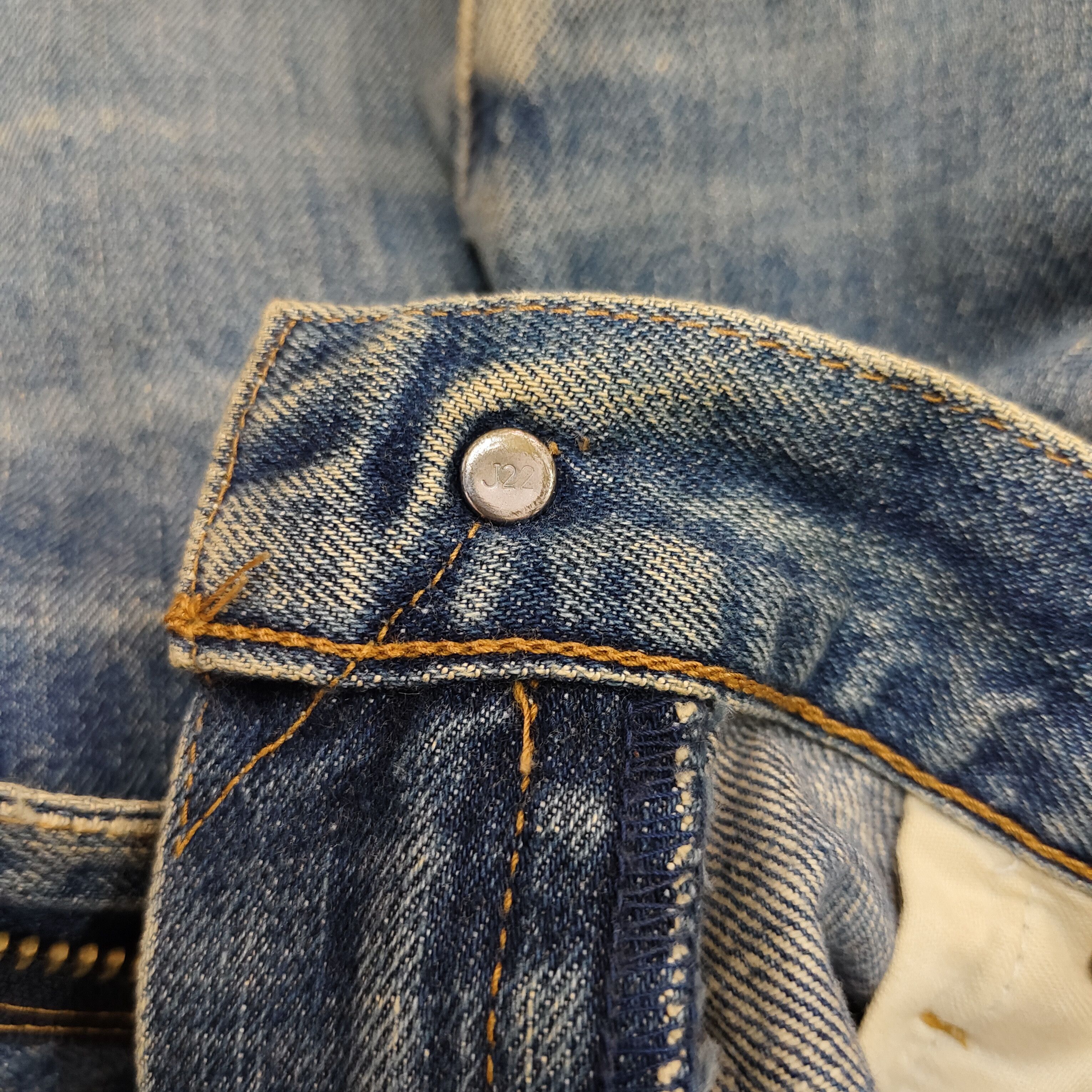 Levi's Vintage Levi's 504Z BigE Redline Selvedge Distressed Jean Size US 30 / EU 46 - 17 Thumbnail