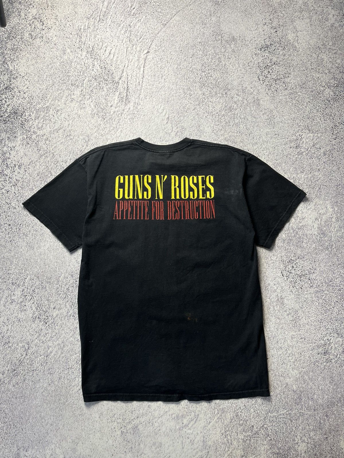 Band Tees GNR Appetite For Distruction Promo Cross T shirt Y2K tee L Size US L / EU 52-54 / 3 - 16 Thumbnail