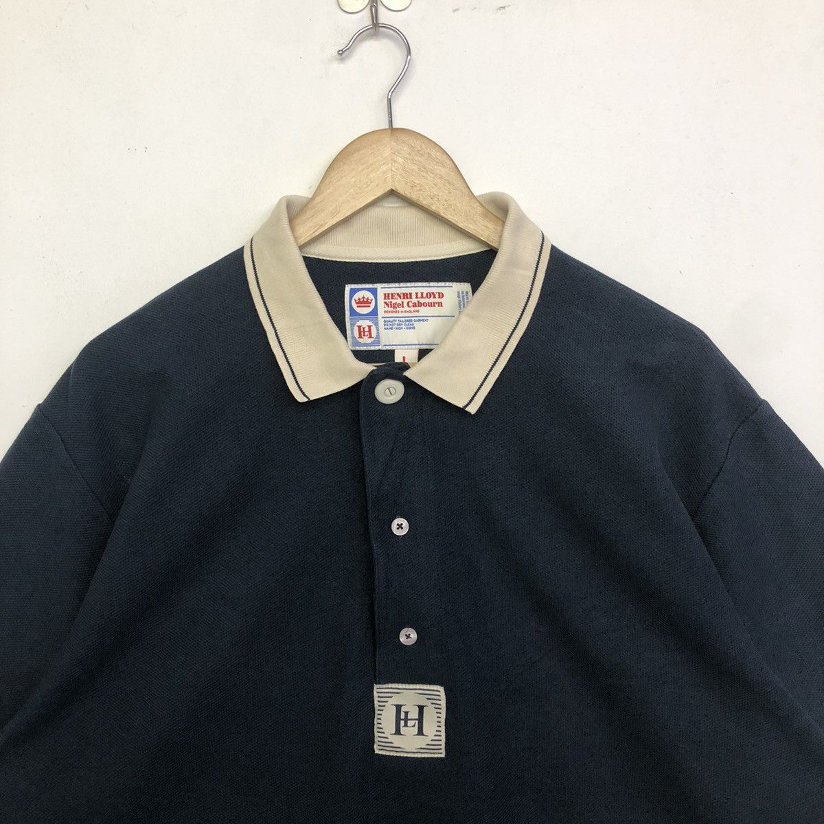 Nigel Cabourn Henri Lloyd X Nigel Cabourn Deck Polo Shirt Size US L / EU 52-54 / 3 - 3 Thumbnail