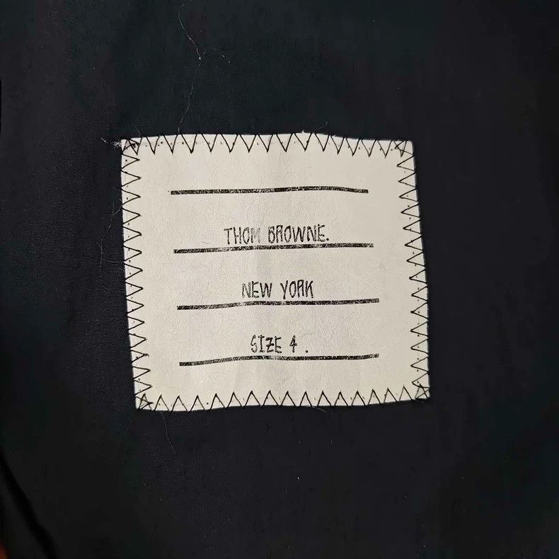 Thom Browne Thom Browne Double-breasted jacket Size US XL / EU 56 / 4 - 6 Thumbnail