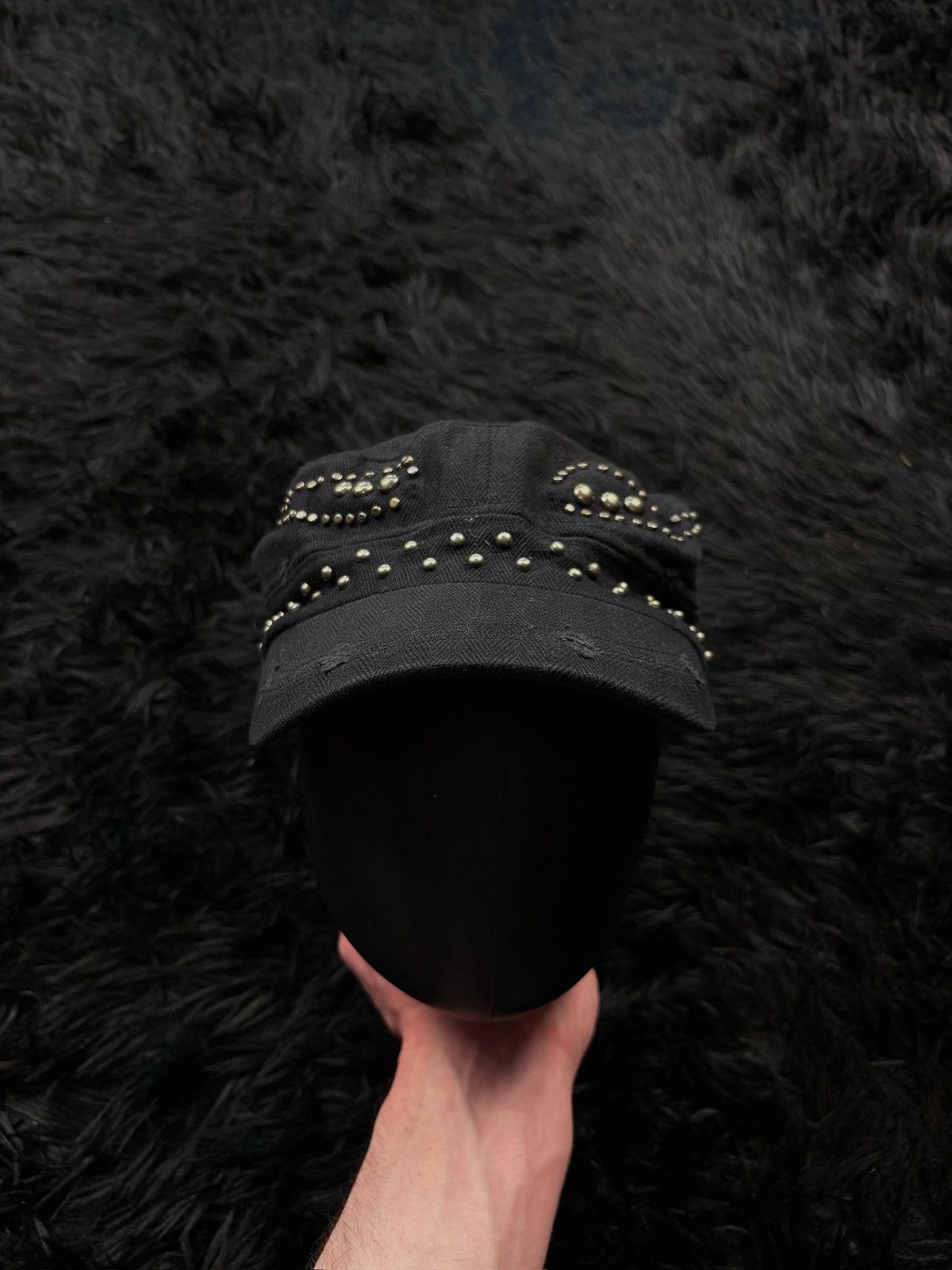 Le Grande Bleu (L.G.B.) LGB Style Archive Avant Garde Military Cap Hat Size ONE SIZE - 5 Thumbnail