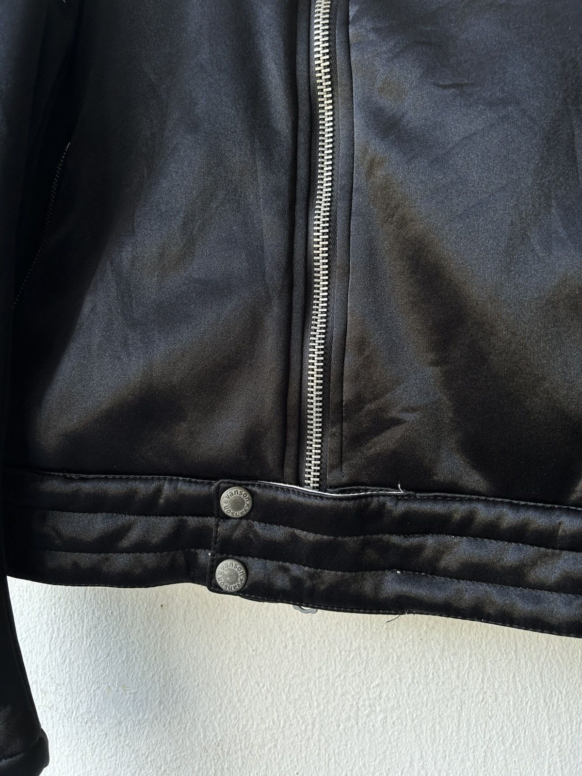 Vanson Leathers Vanson Motorcycle Jacket Skull Falmes Jacket Size US XL / EU 56 / 4 - 13 Thumbnail