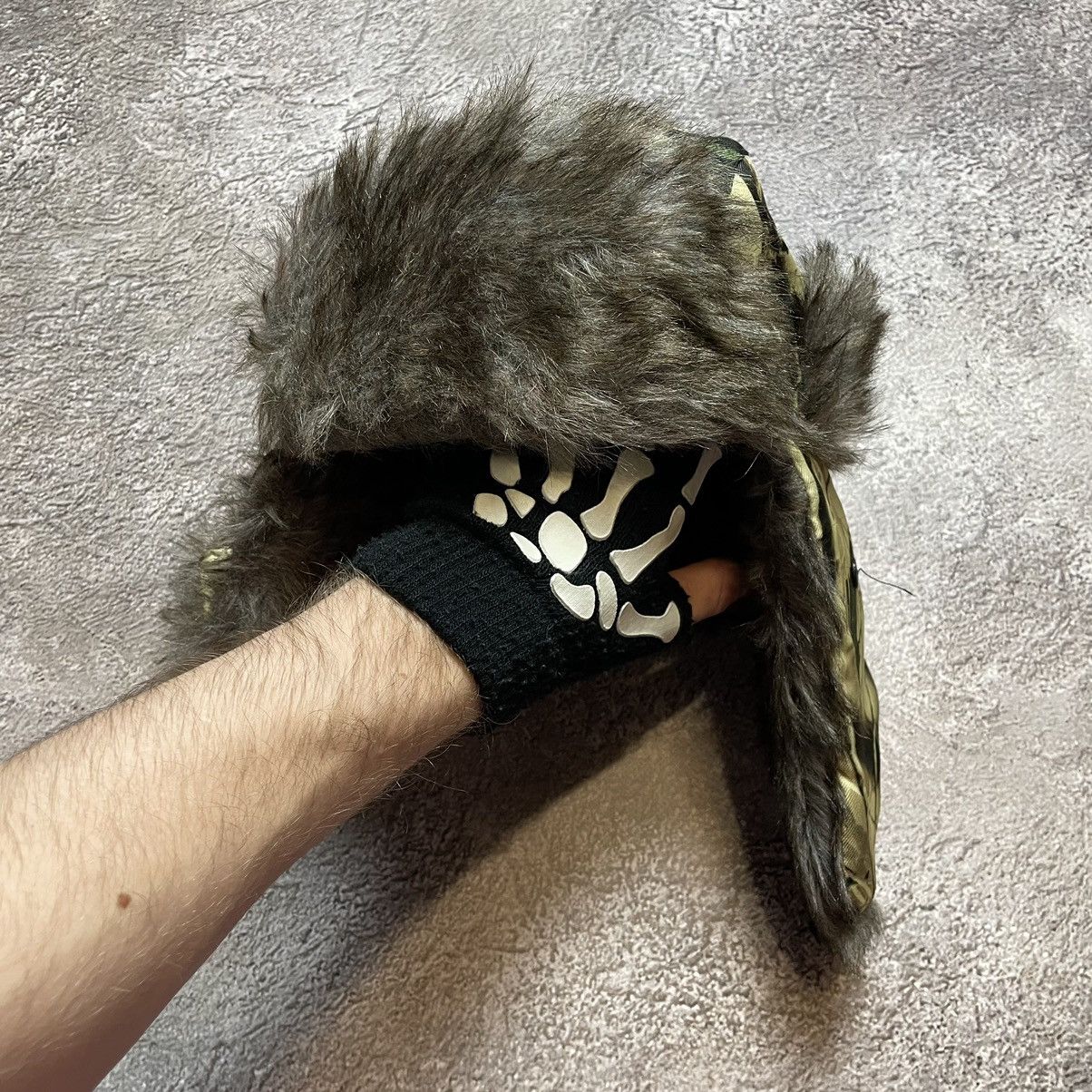 Vintage Vintage 90s Mohair Fuzzy Beanie Grey Oversized Grunge OS Size ONE SIZE - 1 Thumbnail