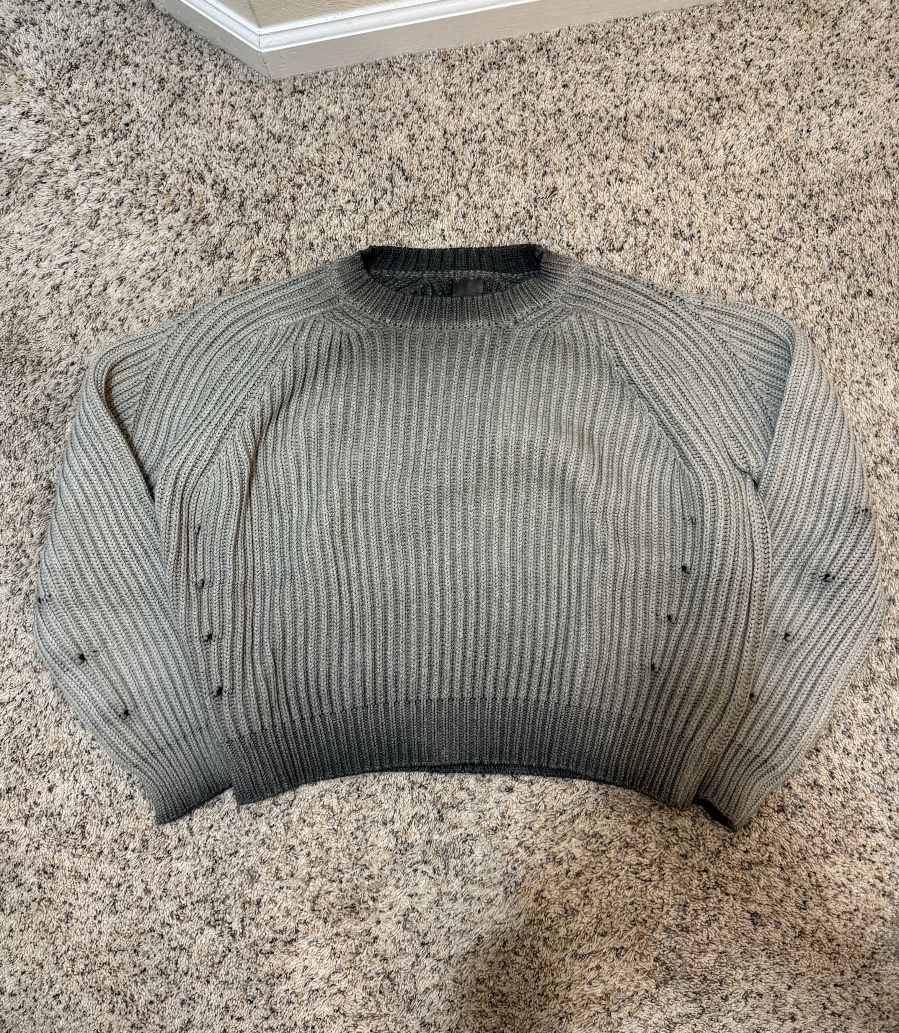 K-Two Studios K-Two Studios Grey Fisherman Knit Sweater | Grailed
