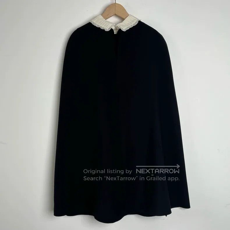 Other Valentino Mulberry silk shawl cloak dress Size L / US 10 / IT 46 - 2 Thumbnail