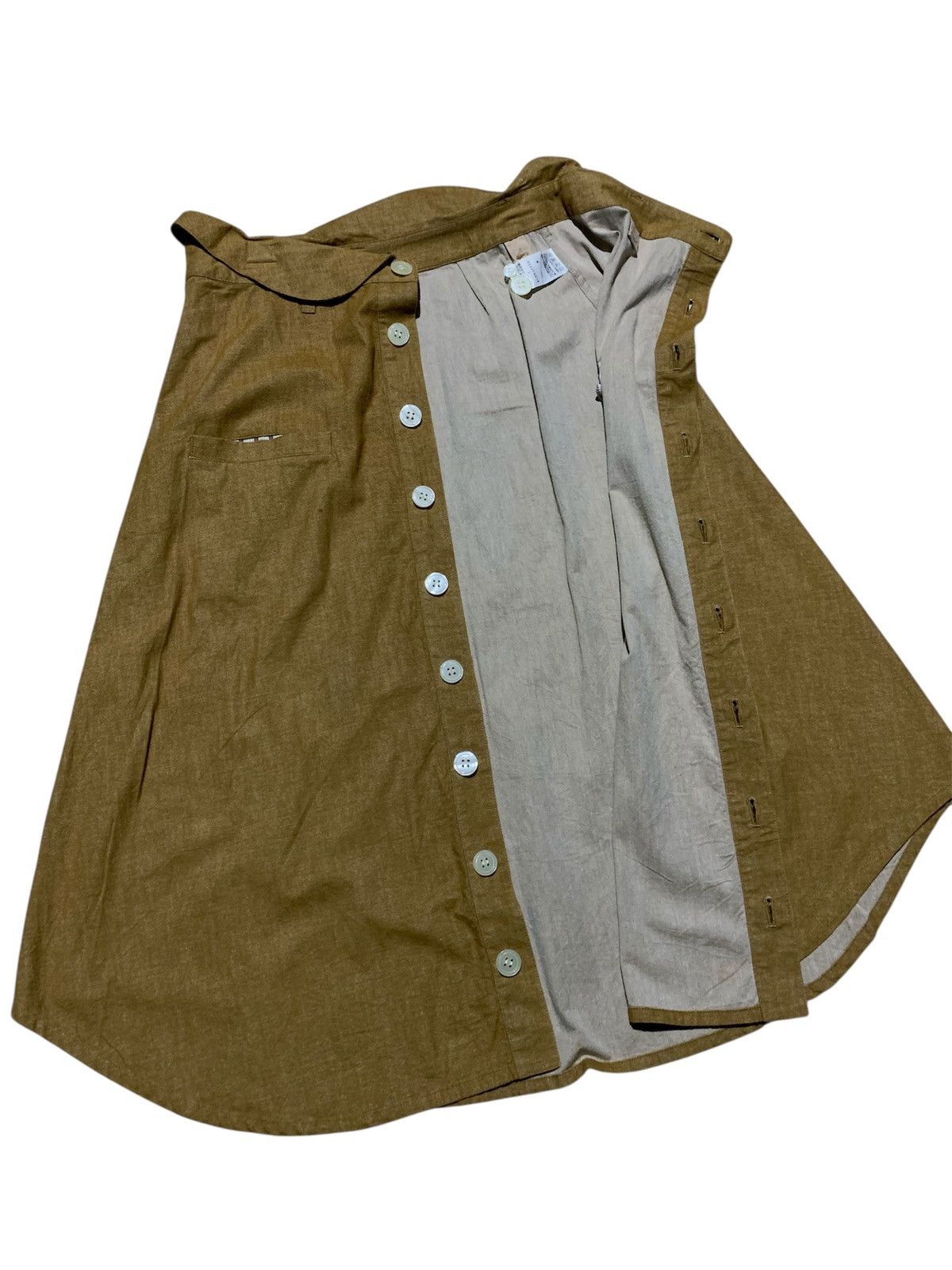 Ne-Net 🐍 Ne-net Issey Miyake Mid Skirt Size 26" / US 2 / IT 38 - 2 Thumbnail