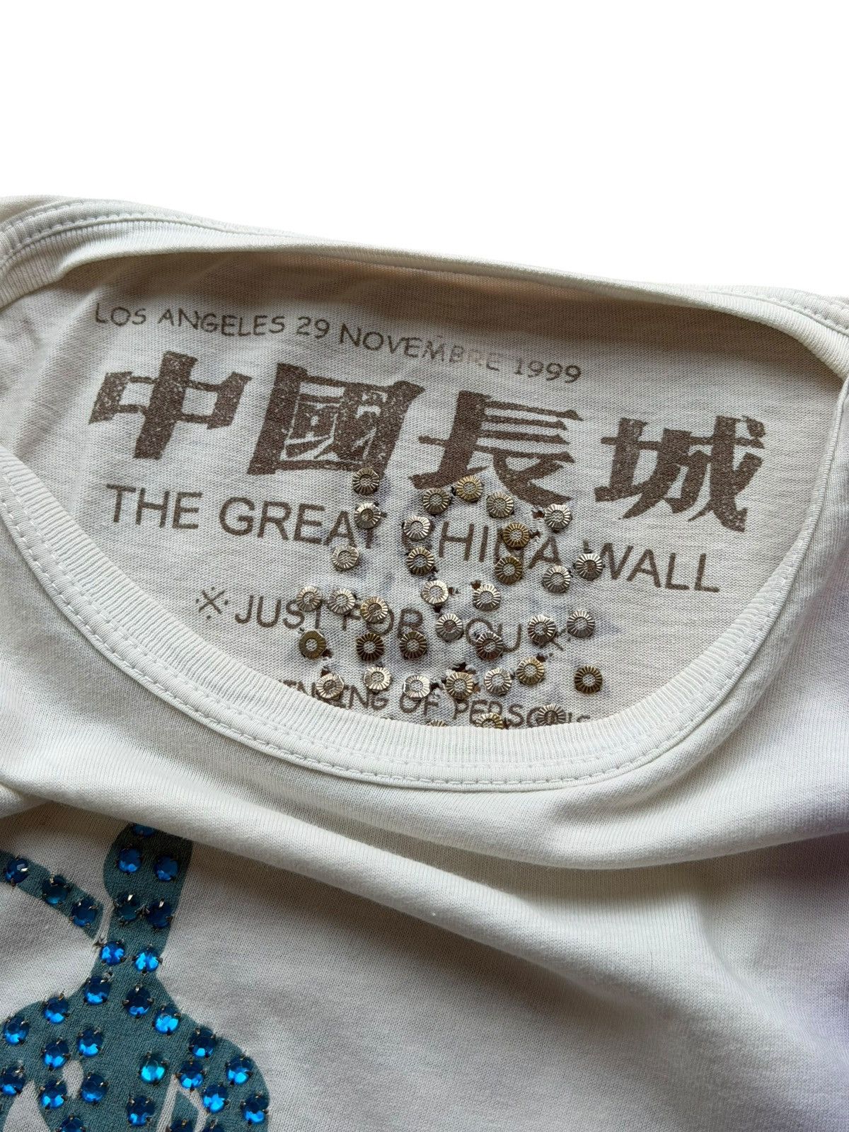 The Great China Wall *RARE* 90s VINTAGE THE GREAT CHINA WALL TGCW TRIBAL tee 1/1 Size S / US 4 / IT 40 - 13 Thumbnail