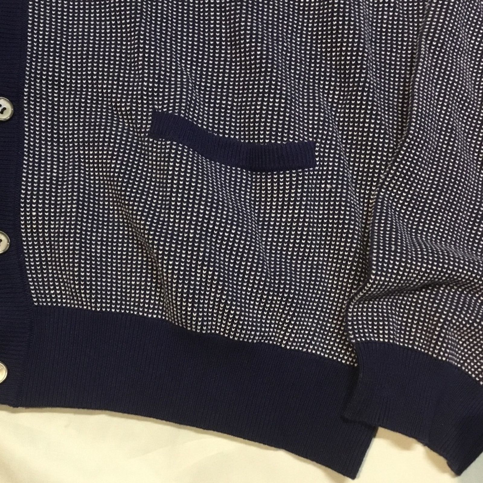 Bobby Jones BOBBY JONES COTTON-CASHMERE CARDIGAN SWEATER W/POCKETS Size US XXL / EU 58 / 5 - 2 Thumbnail