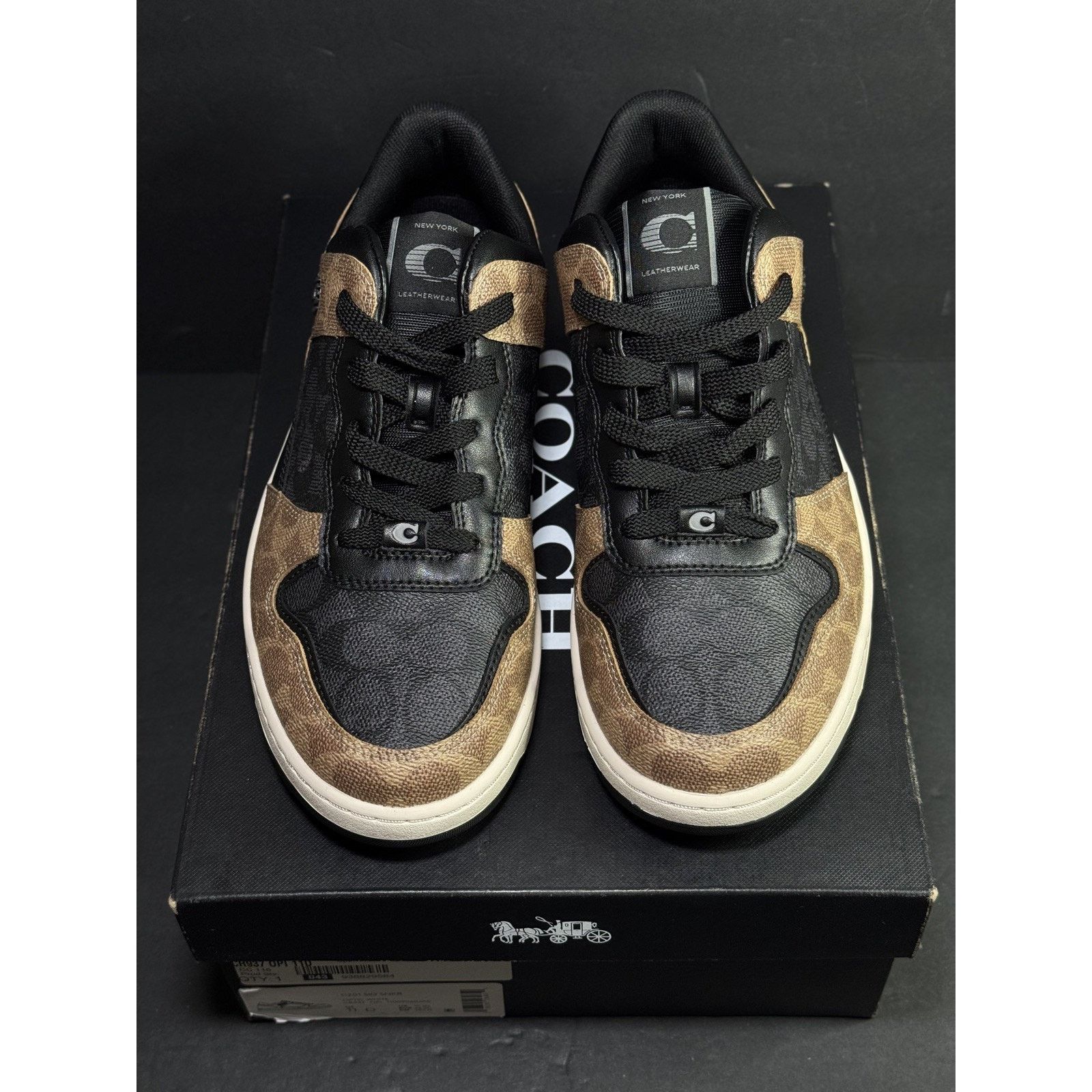 Coach COACH Designer C201 Mixed Signature Monogram Men's sz 11 New Size US 11 / EU 44 - 4 Thumbnail