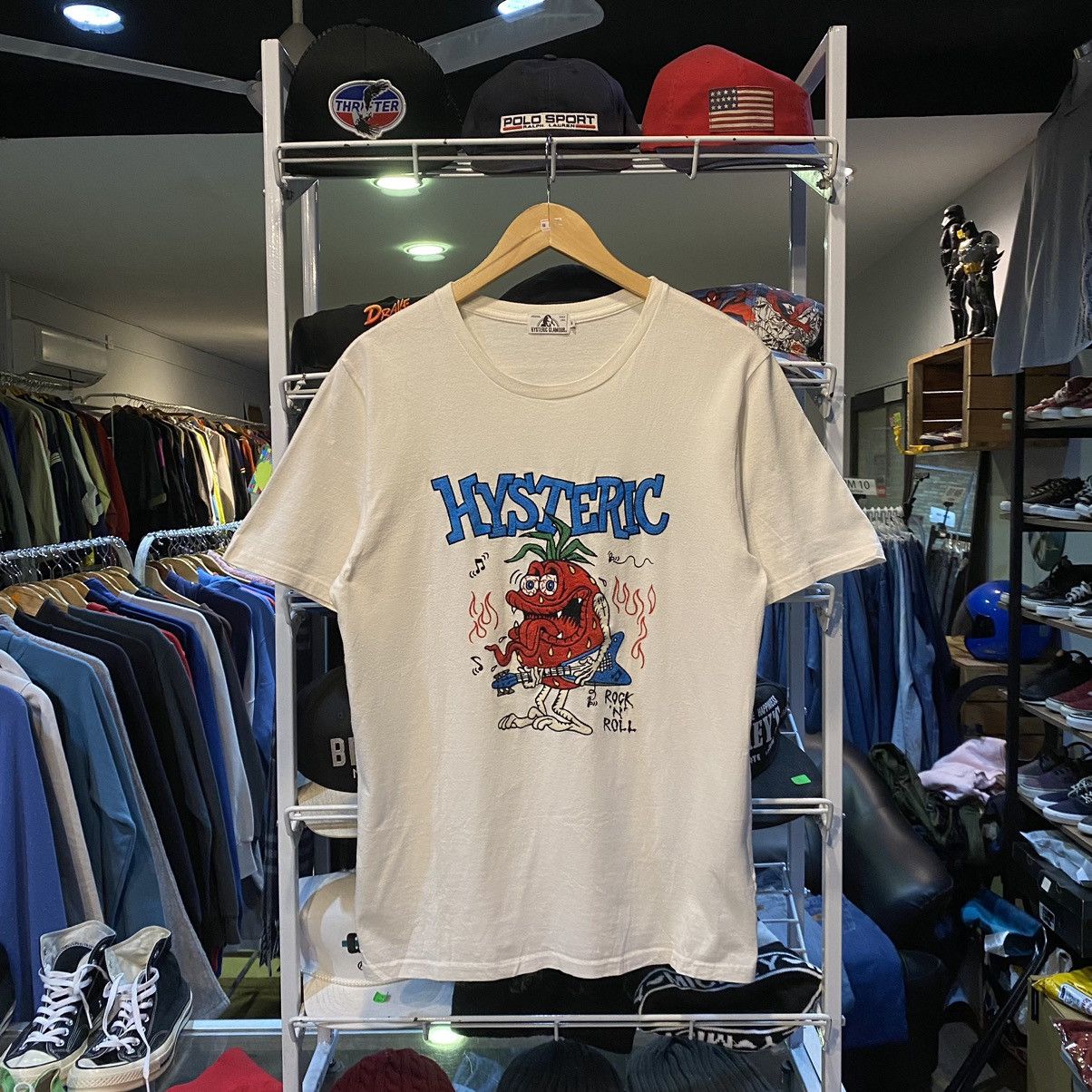 Designer × Hysteric Glamour × Japanese Brand VERY RARE HYSTERIC GLAMOUR ROCK N ROLL EMBROIDERY SHIRT Size US M / EU 48-50 / 2 - 1 Thumbnail