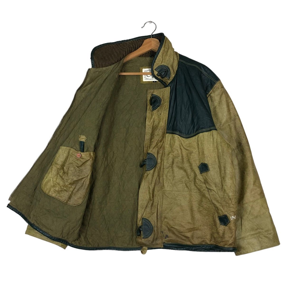 Japanese Brand 🔥VTG SHEEPSKIN LEATHER JACKET CION GINZA TOKYO ISSEY MIYAKE Size US M / EU 48-50 / 2 - 11 Thumbnail